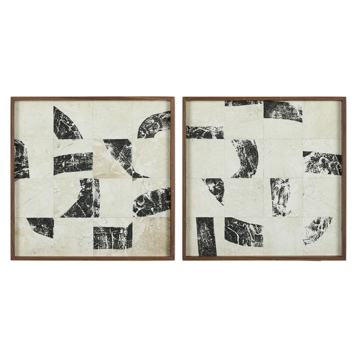 Douglas Galloway x Four Hands Bits & Pieces Diptych Framed Artwork Set of 2