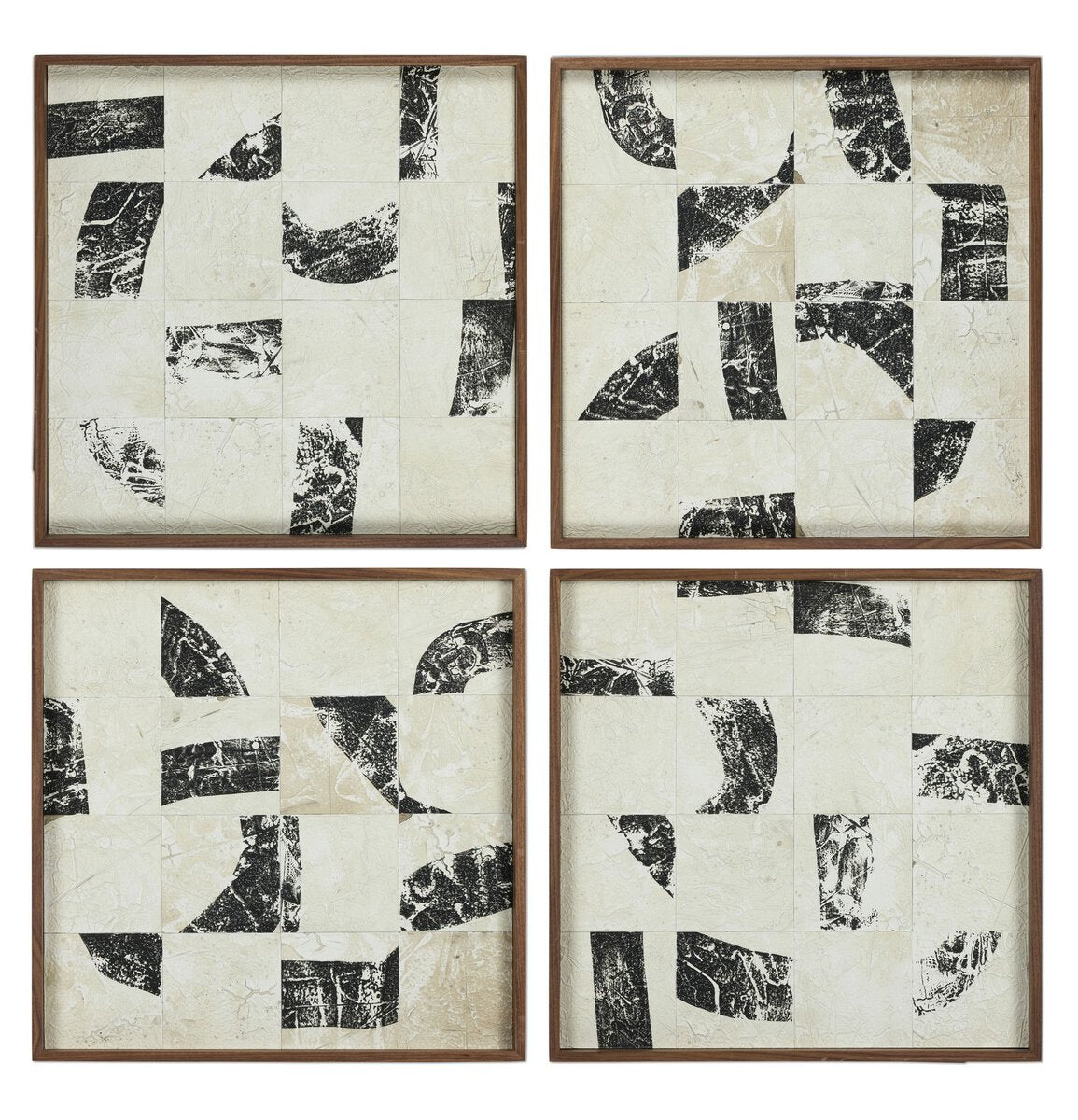 Douglas Galloway x Four Hands Bits & Pieces Framed Artwork Set Of 4