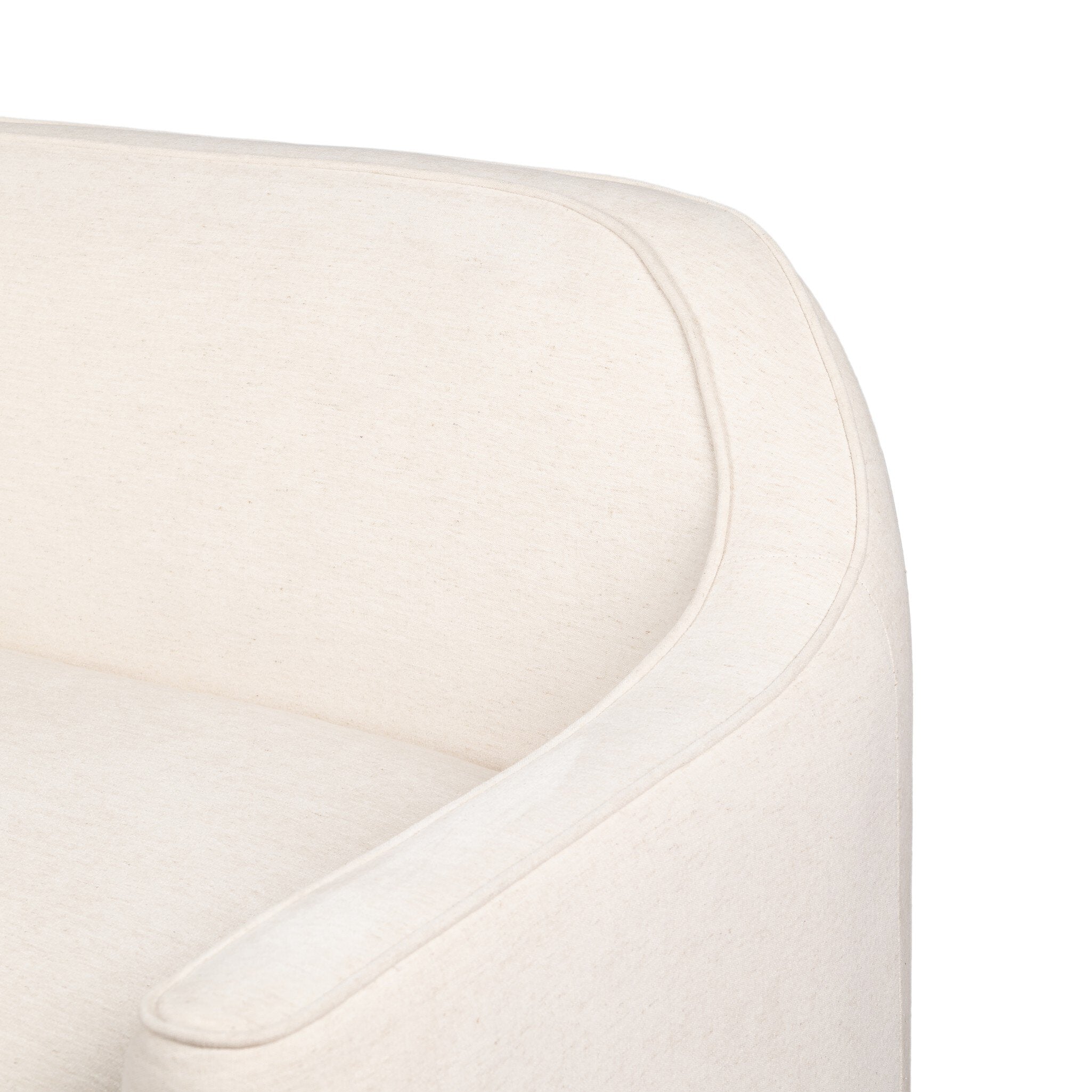 Four Hands Chella Laughlin Bone Sofa — close-up of the surface