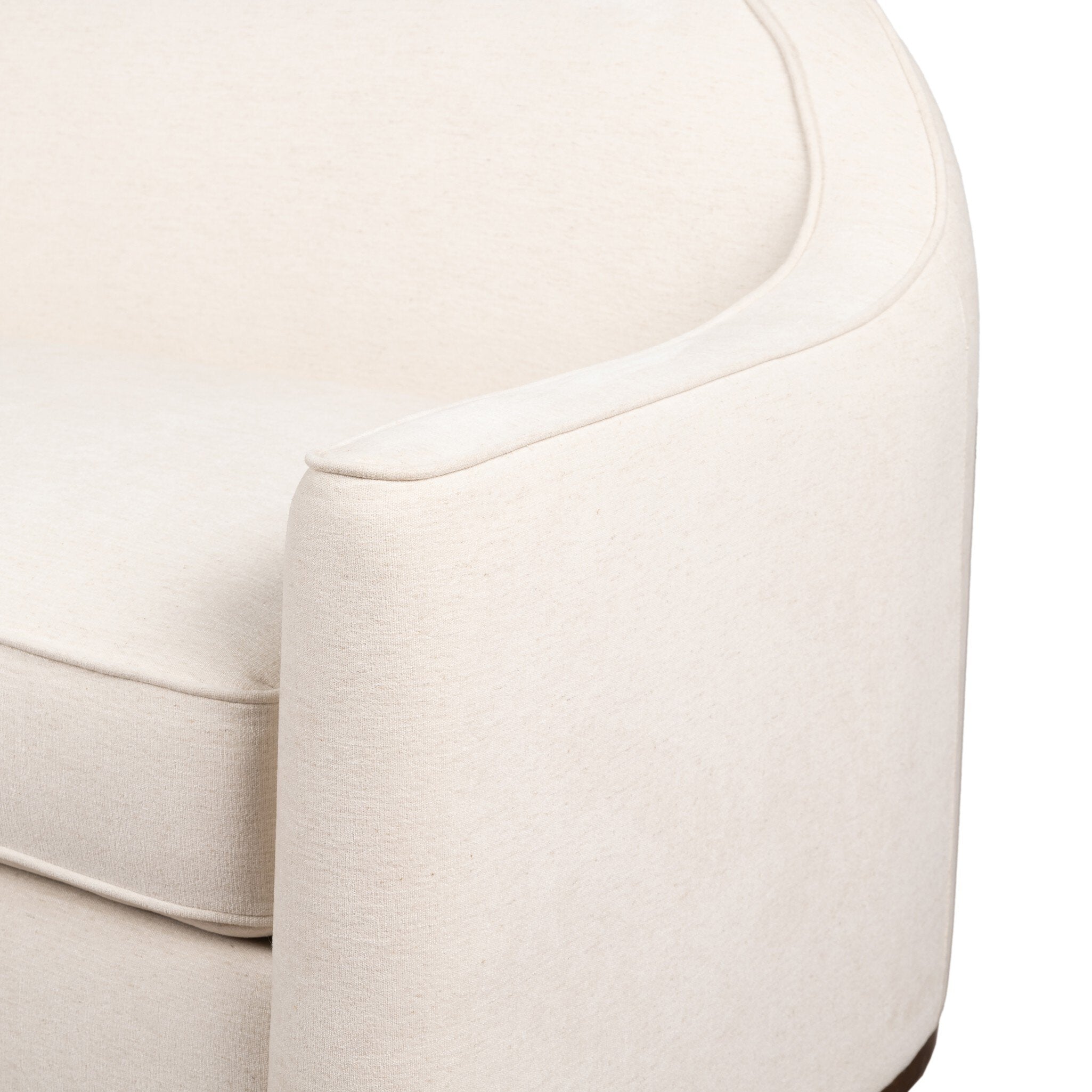 Four Hands Chella Laughlin Bone Sofa — material and finish detail