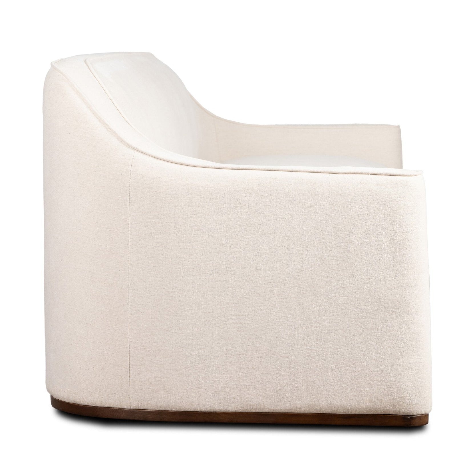 Four Hands Chella Laughlin Bone Sofa — side view