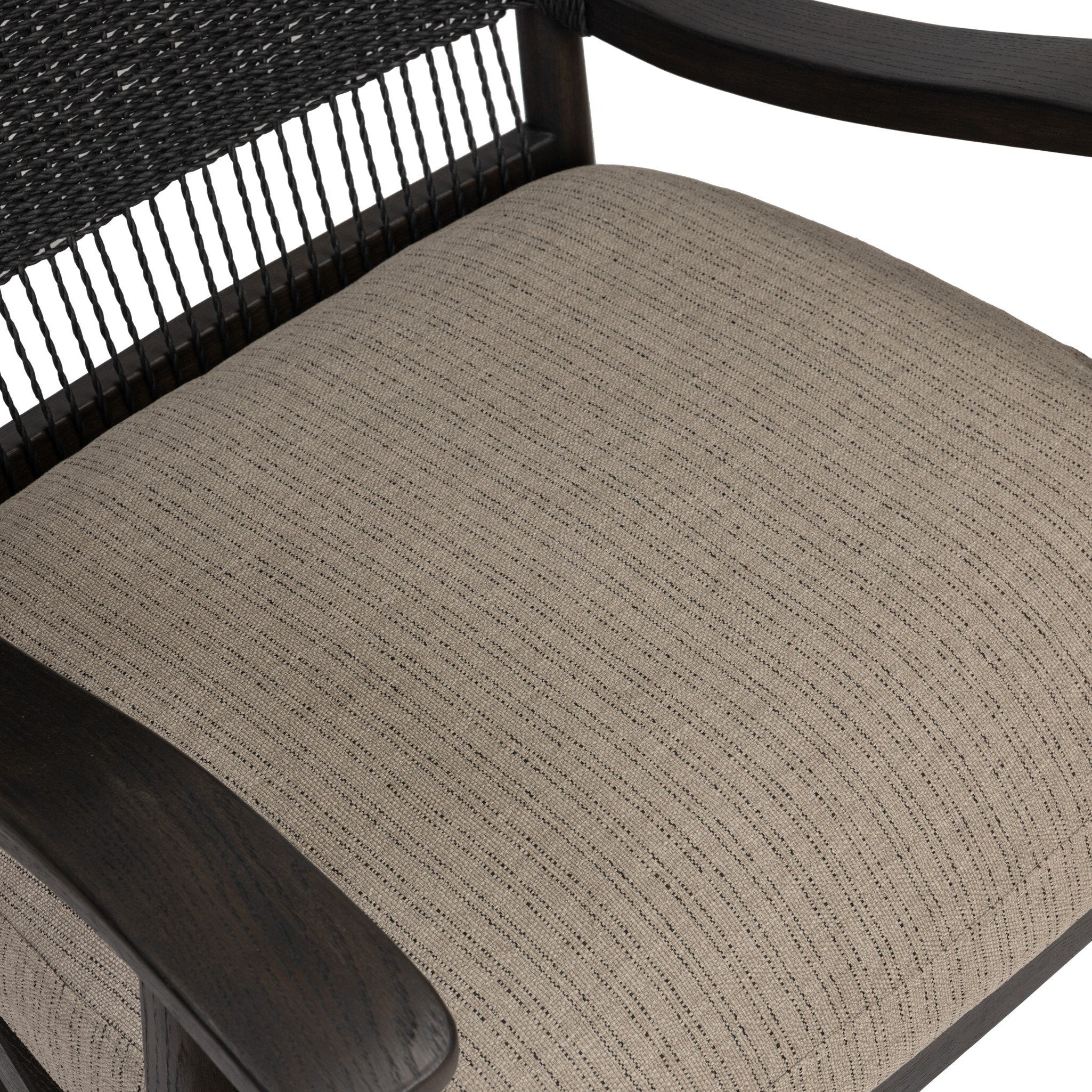 Four Hands Anders Ambro Stripe Chair — texture detail