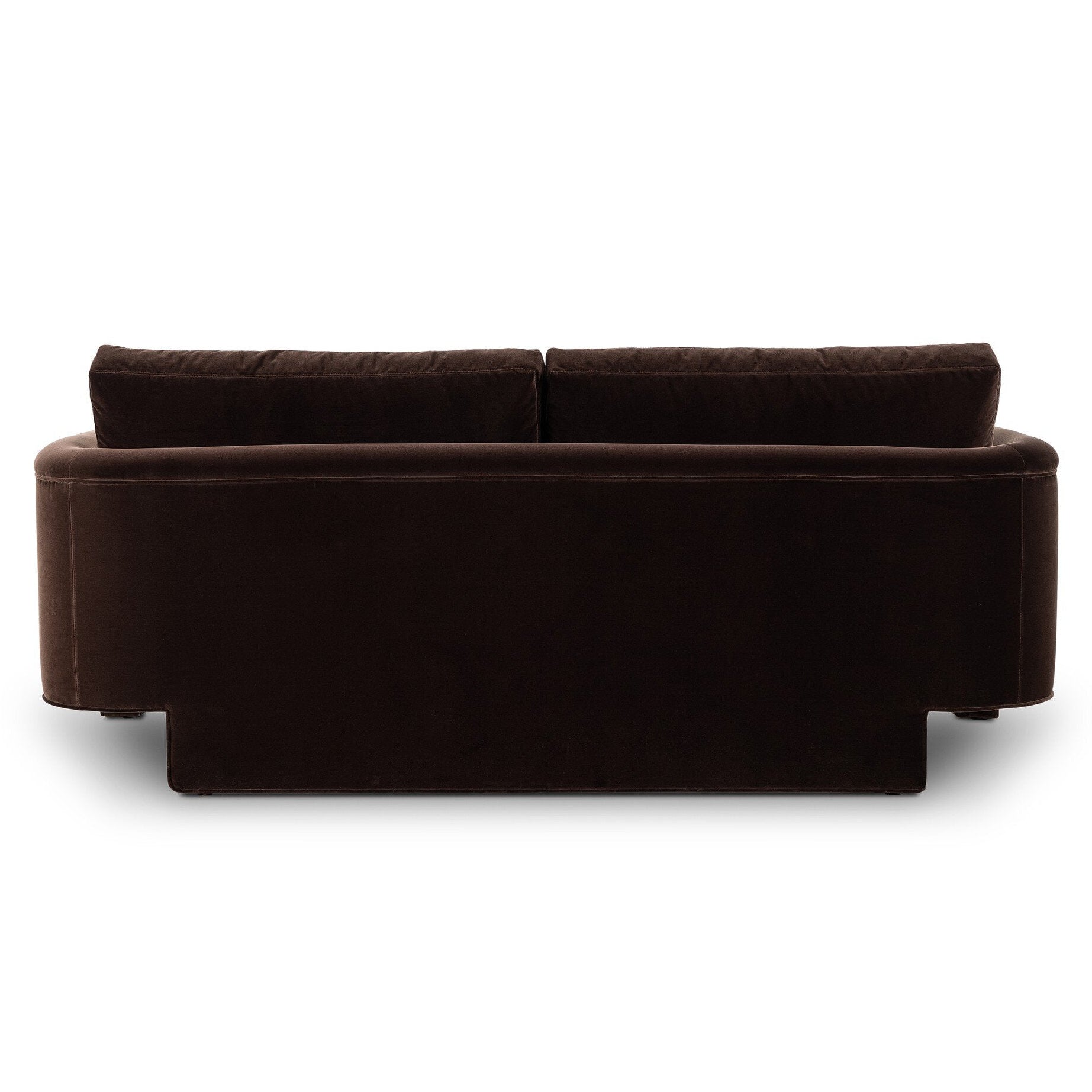 Four Hands Katya Surrey Cocoa 80in Sofa — back view