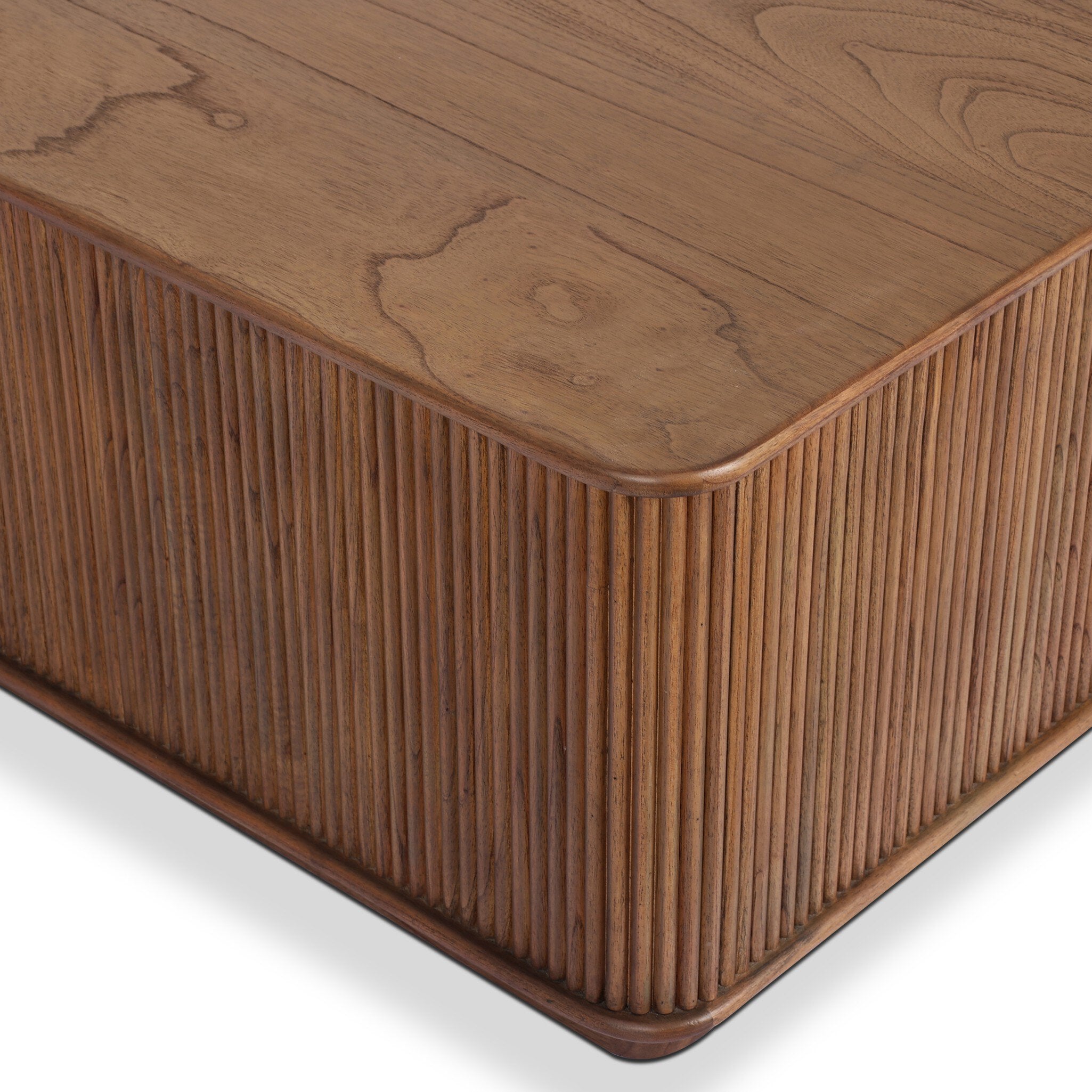 Four Hands Ona Amber Mindi Rectangular Coffee Table — Mindi Veneer