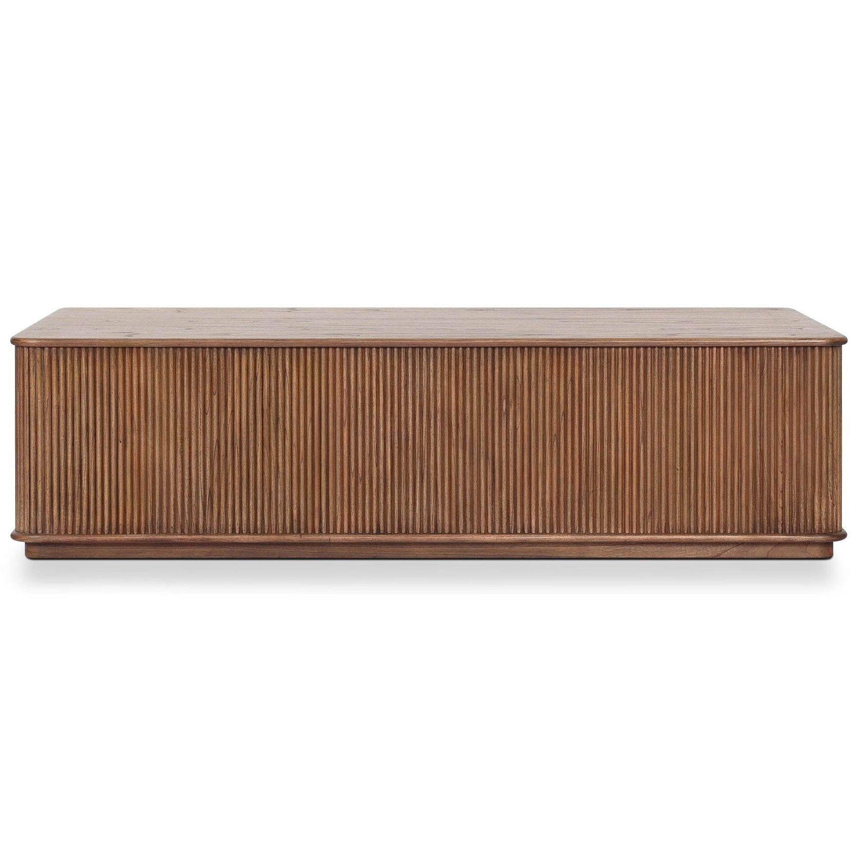 Four Hands Ona Amber Mindi Rectangular Coffee Table front view