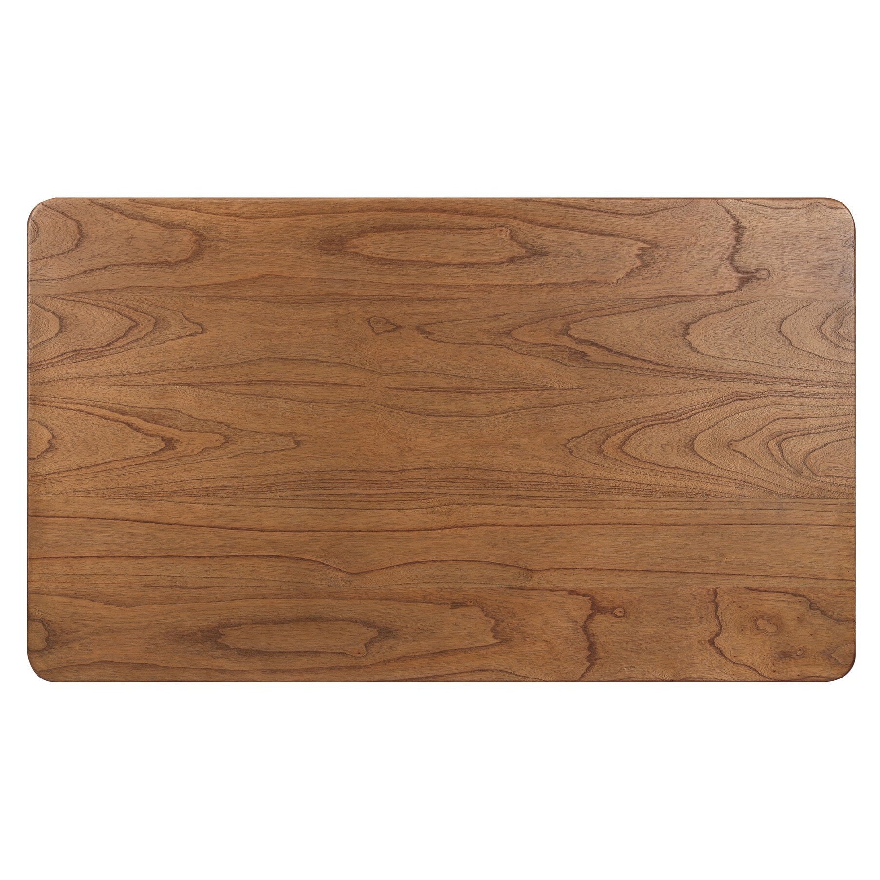 Four Hands Ona Amber Mindi Rectangular Coffee Table top-down view