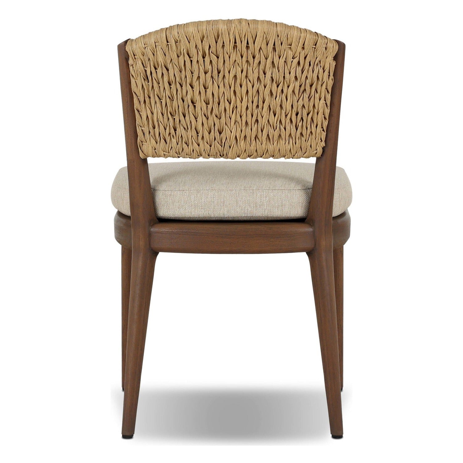 Four Hands Atwood Ellor Beige Outdoor Dining Chair Set of 2
