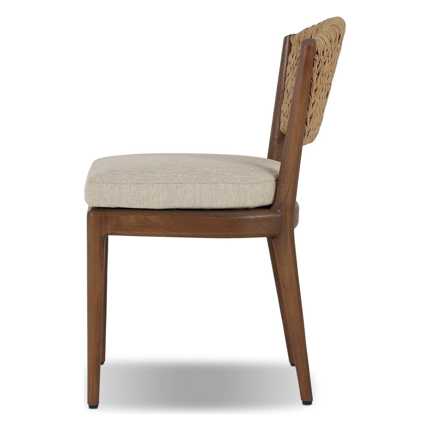 Four Hands Atwood Ellor Beige Outdoor Dining Chair Set of 2