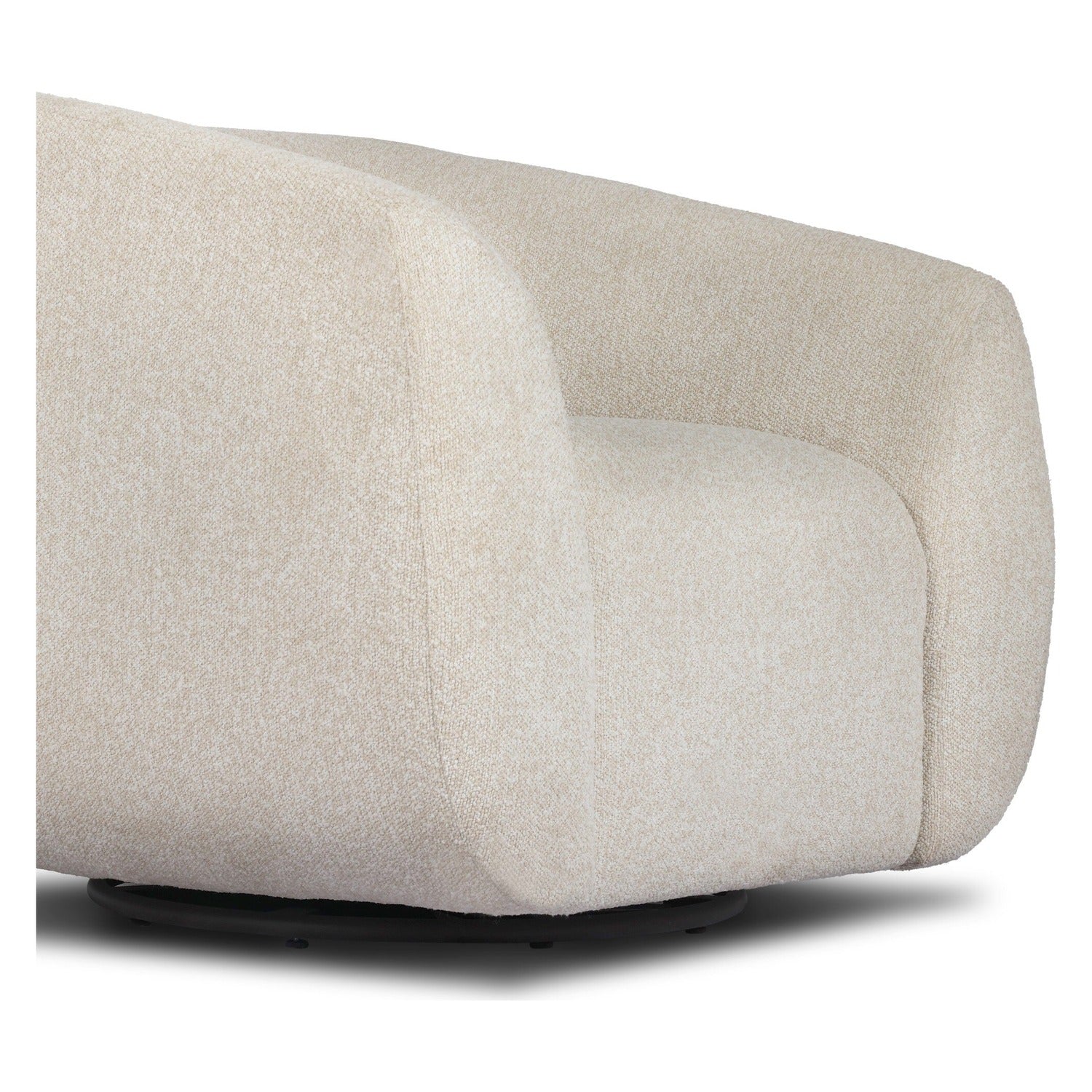 Four Hands Channing Jasper Natural Outdoor Swivel Chair