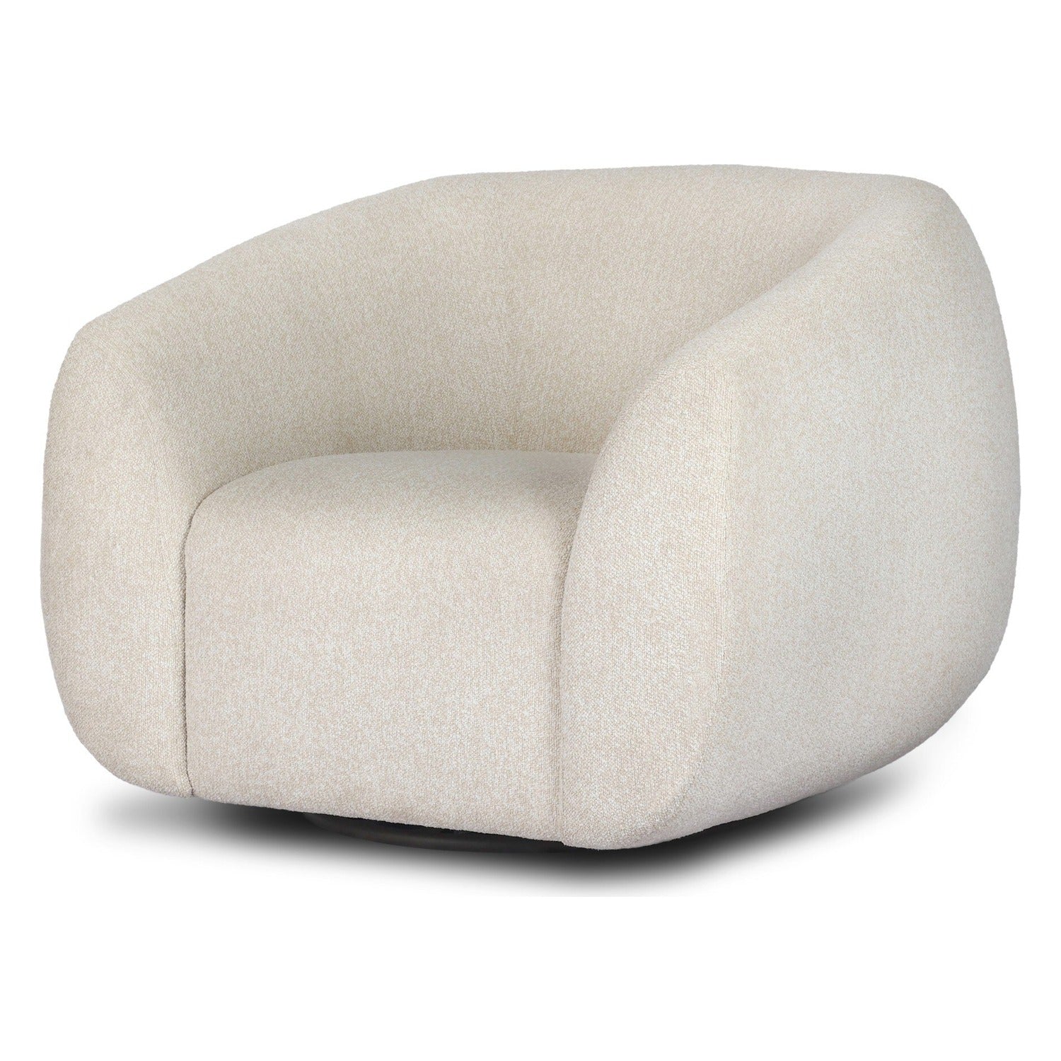 Four Hands Channing Jasper Natural Outdoor Swivel Chair