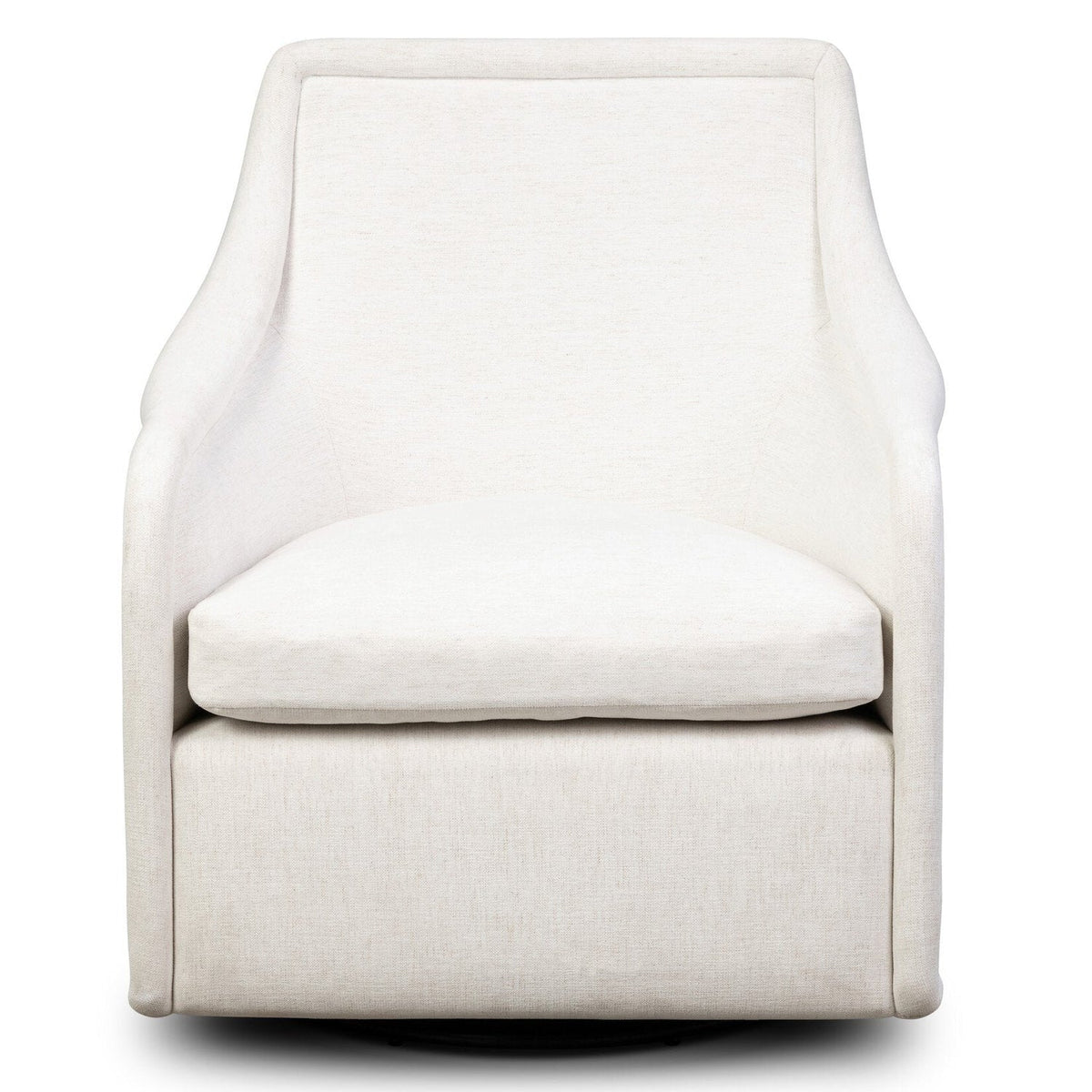 Four Hands Blaire Snow Swivel Glider front view