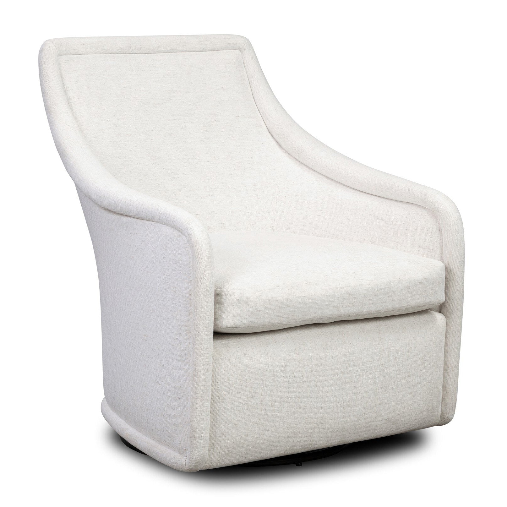 Four Hands Blaire Snow Swivel Glider full product view