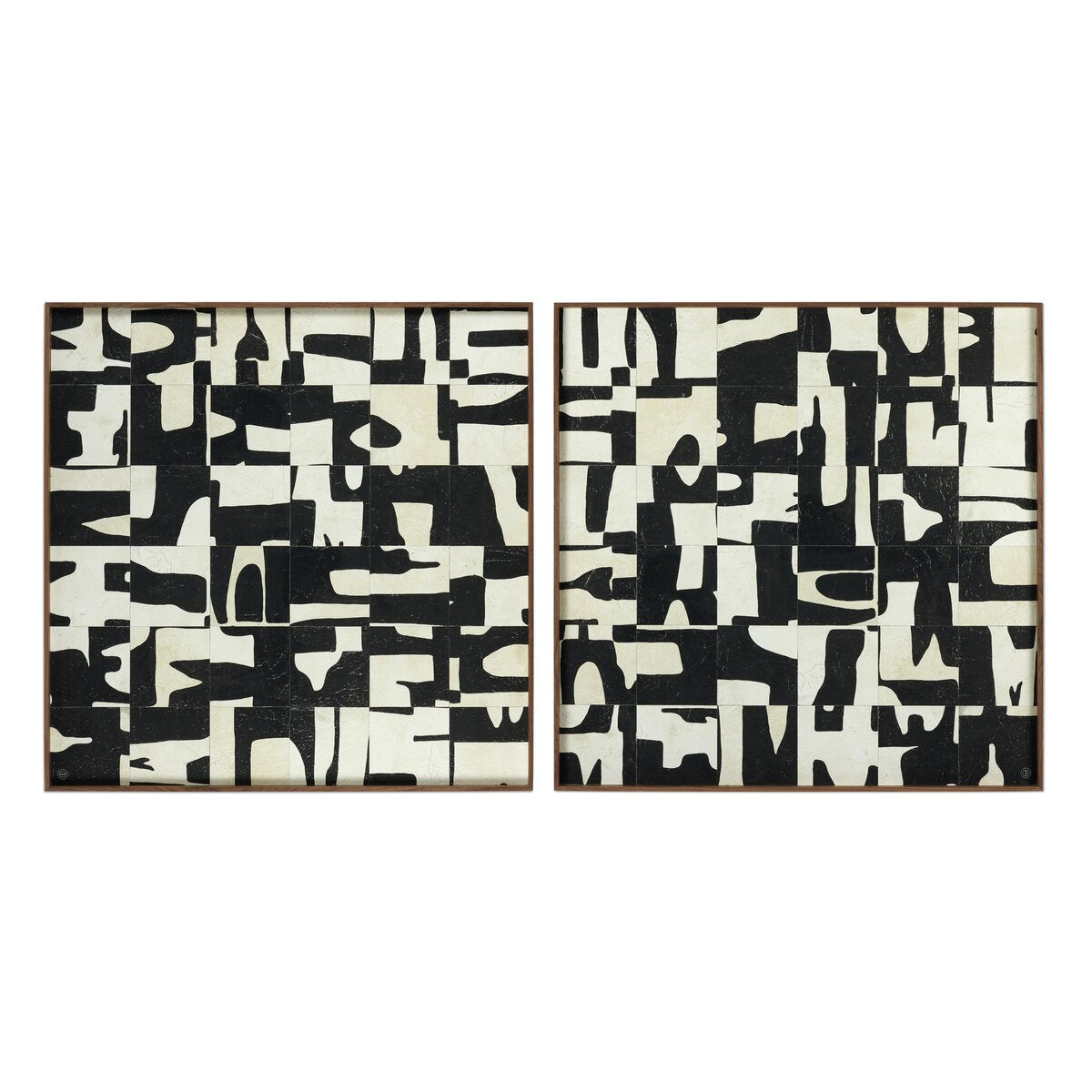 Douglas Galloway x Four Hands Ancestral I Diptych Framed Artwork Set of 2