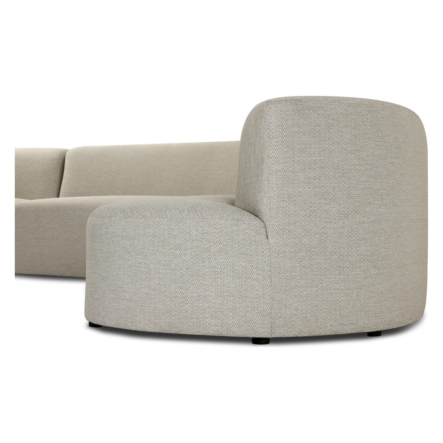 Four Hands Opal Faye Sand Outdoor 3 Piece Sectional Sofa
