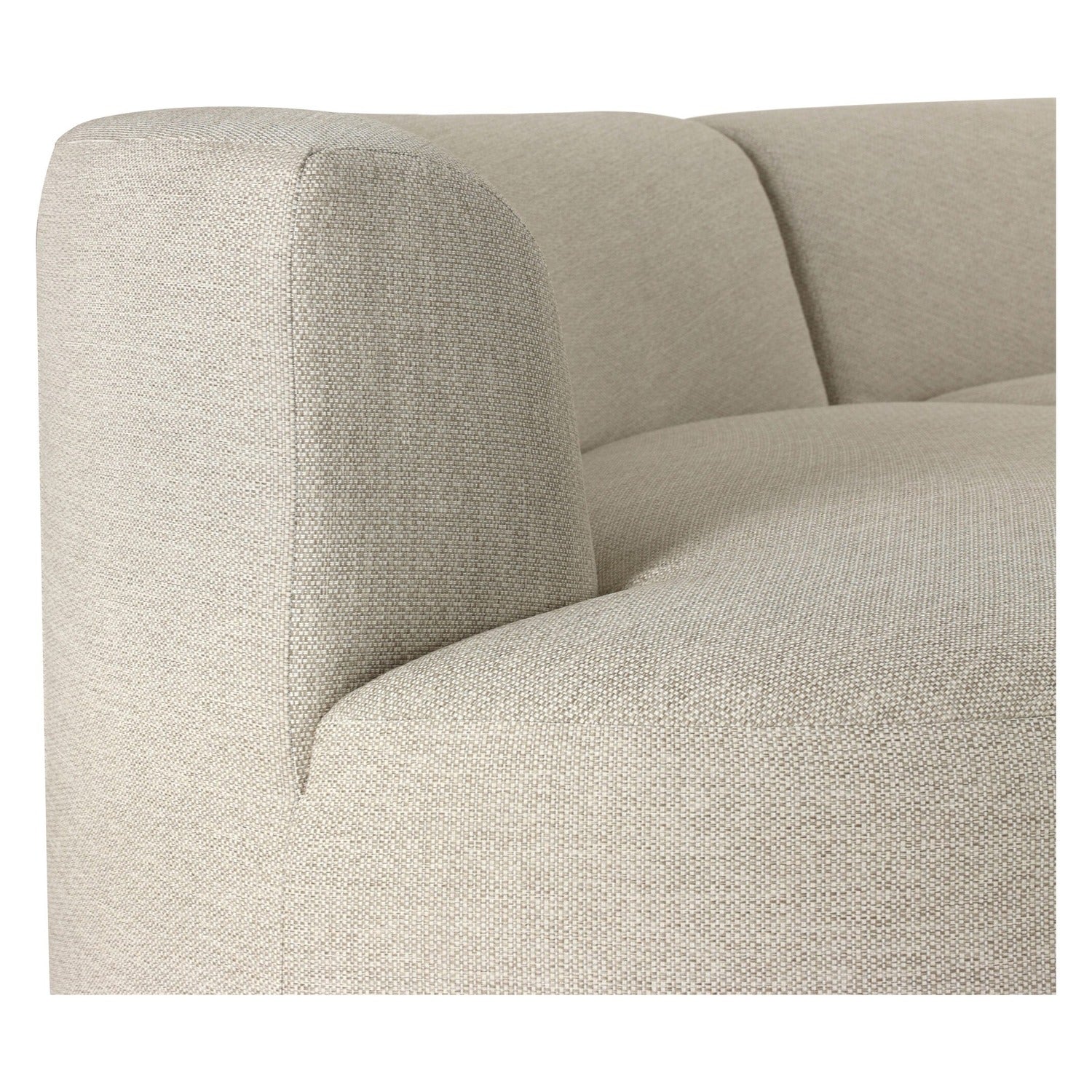 Four Hands Opal Faye Sand Outdoor 3 Piece Sectional Sofa