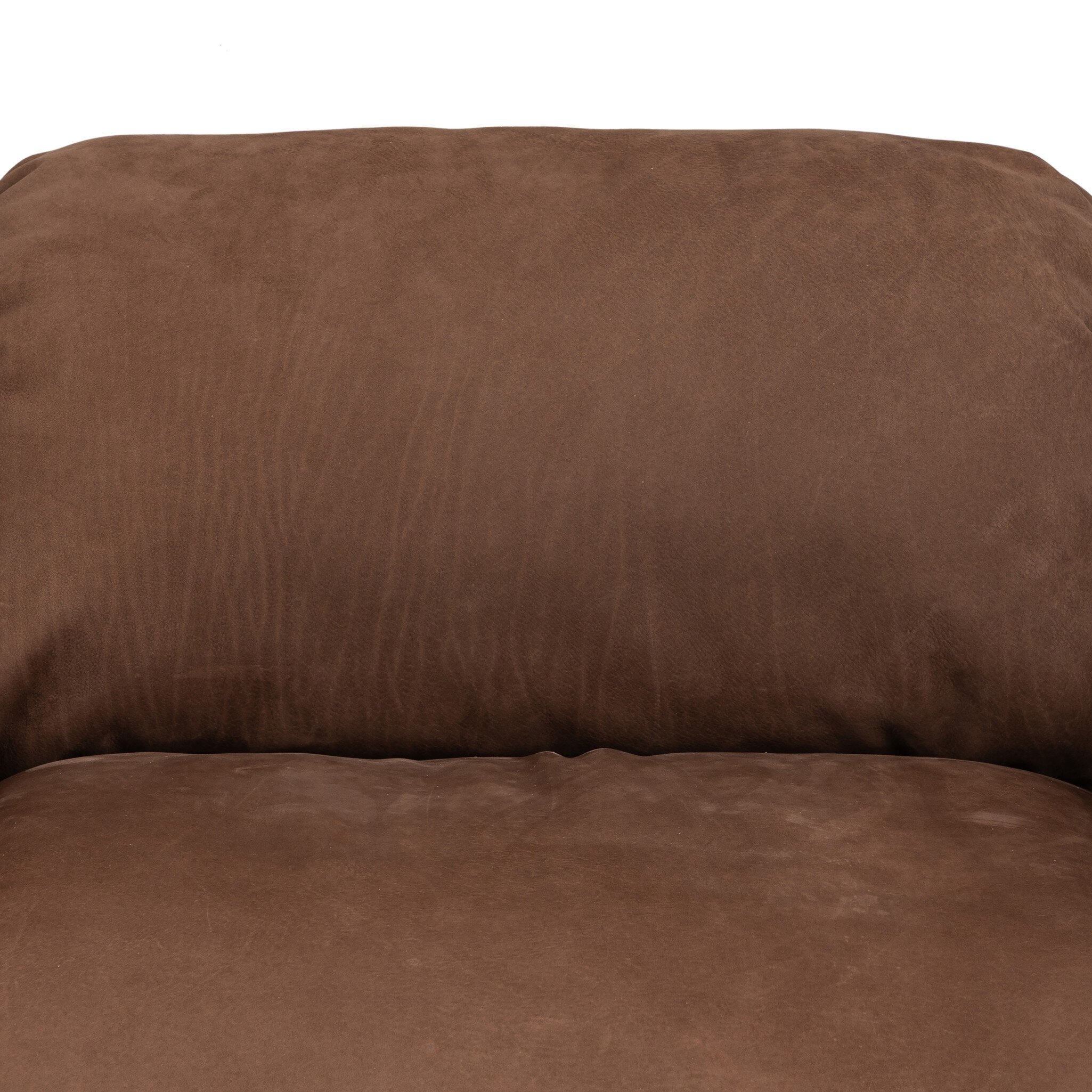 Four Hands Voller Nubuck Tobacco Chair — Amber Brown Oak
