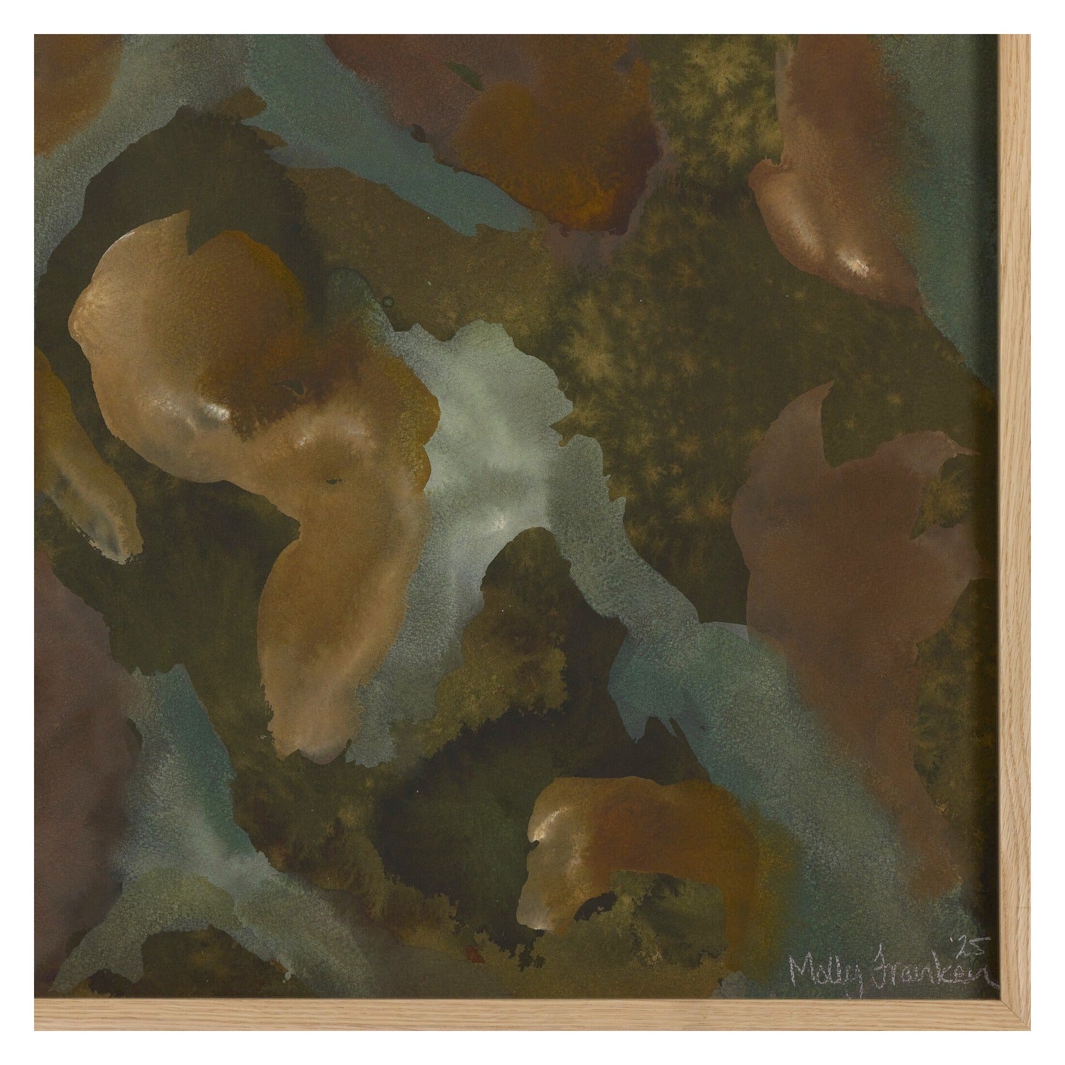 Four Hands x Molly Franken Beauty As Defiance White Oak Framed Art