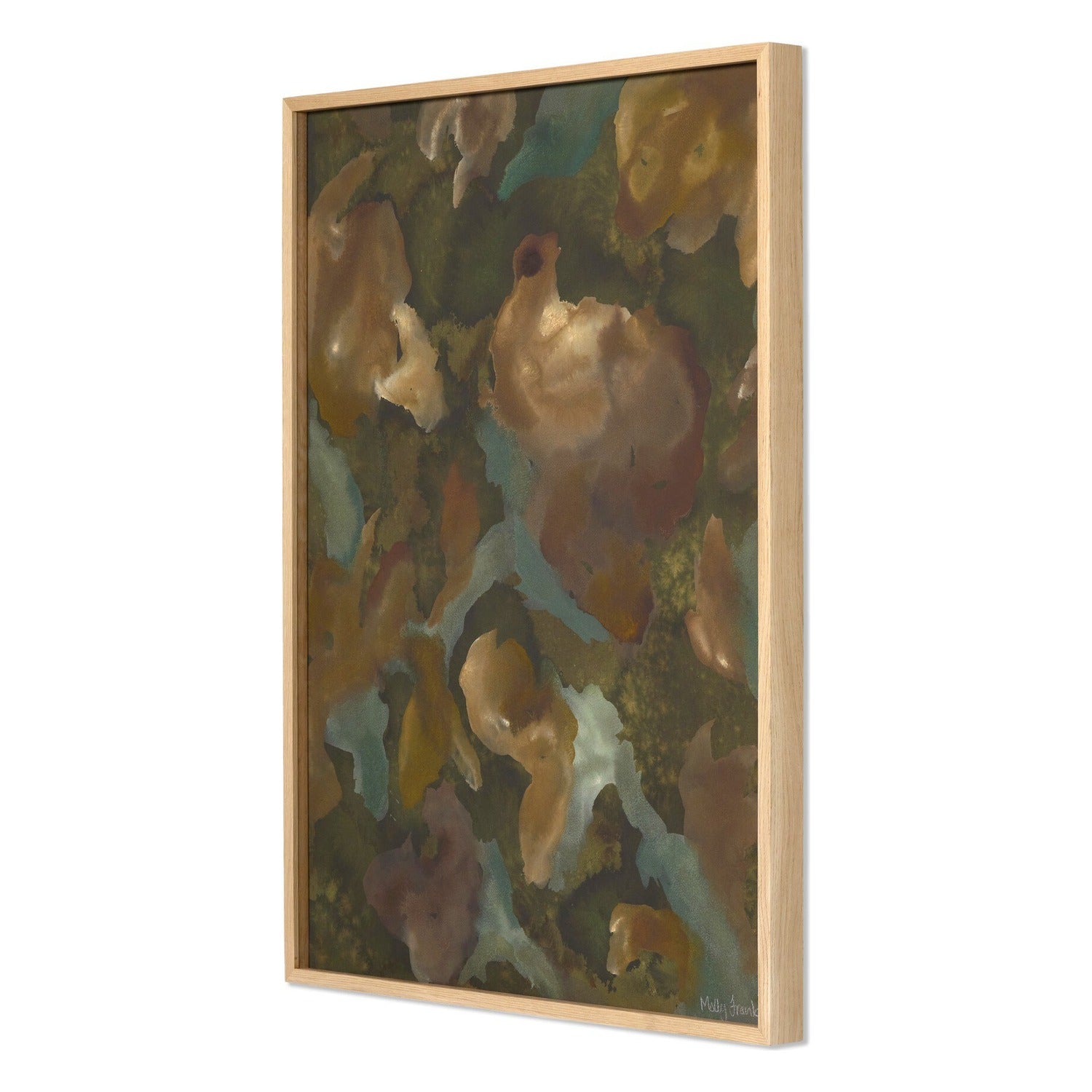 Four Hands x Molly Franken Beauty As Defiance White Oak Framed Art