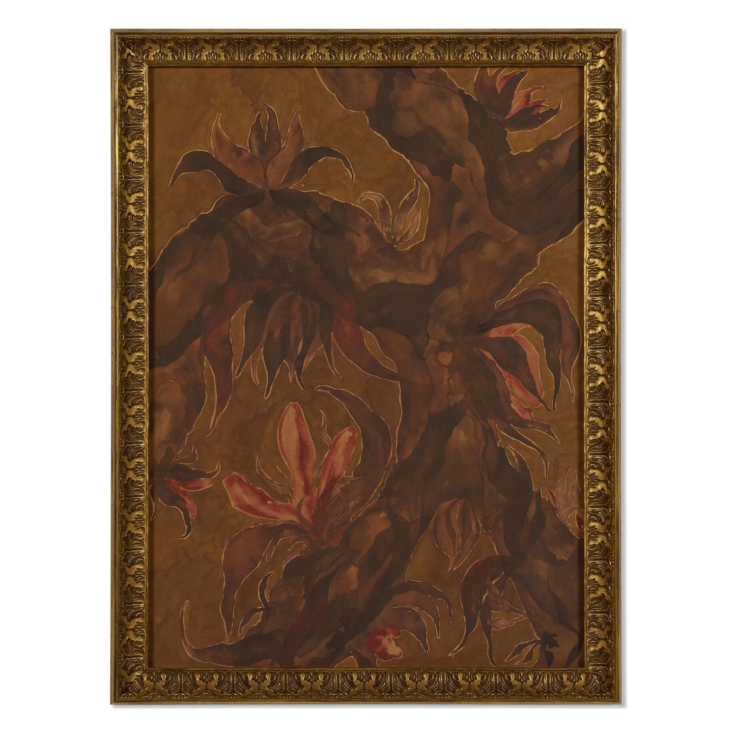 Four Hands x Molly Franken What's Mine Is Yours Gilded Antique Gold Framed Art