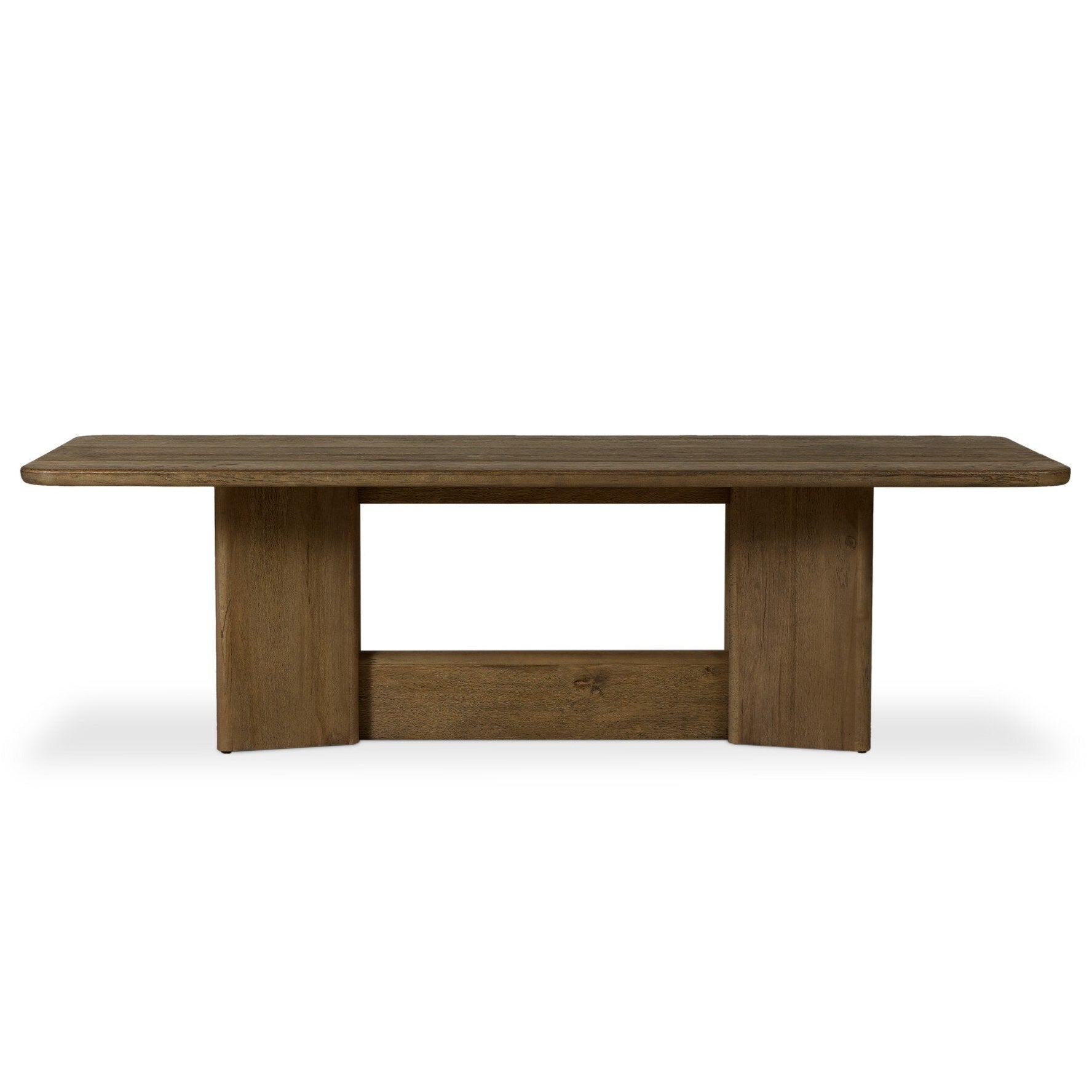 Four Hands Nadine Toasted Oak Dining Table - back view