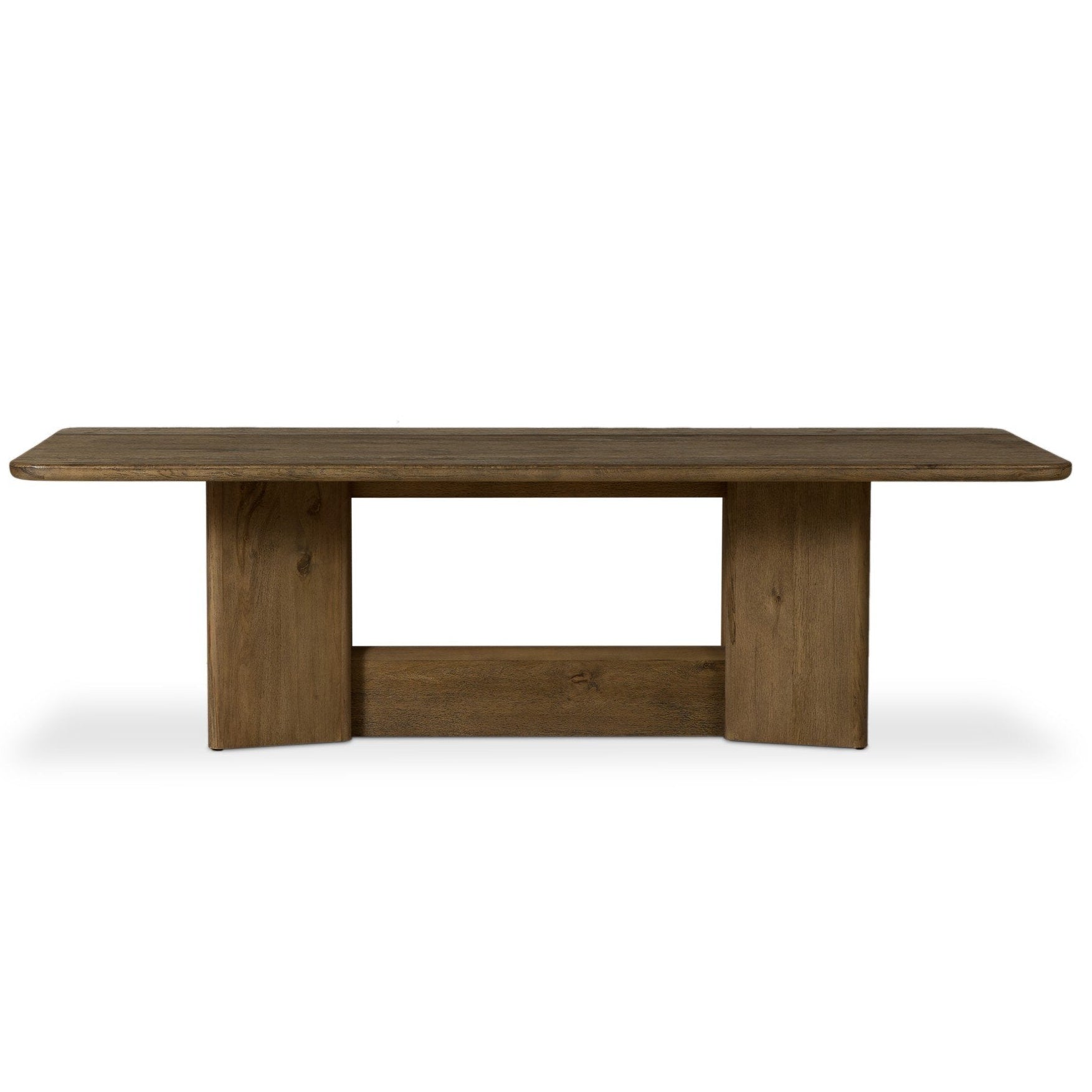 Four Hands Nadine Toasted Oak Dining Table - front view
