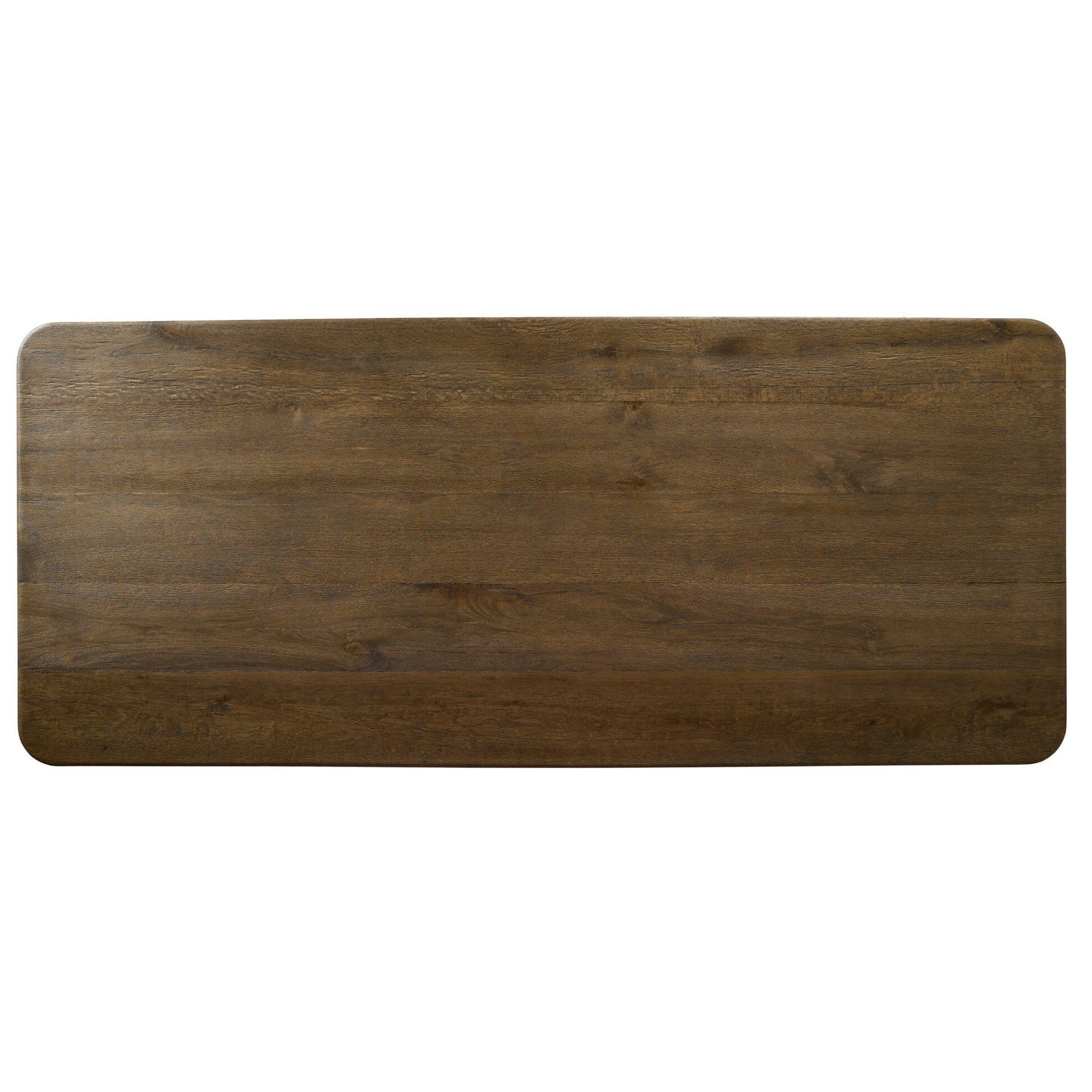 Four Hands Nadine Toasted Oak Dining Table - top-down view