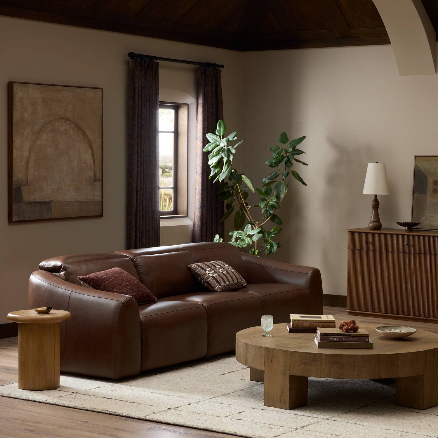 Four Hands Alondra Sonoma Coco Power Recliner 3-Piece Sectional Sofa