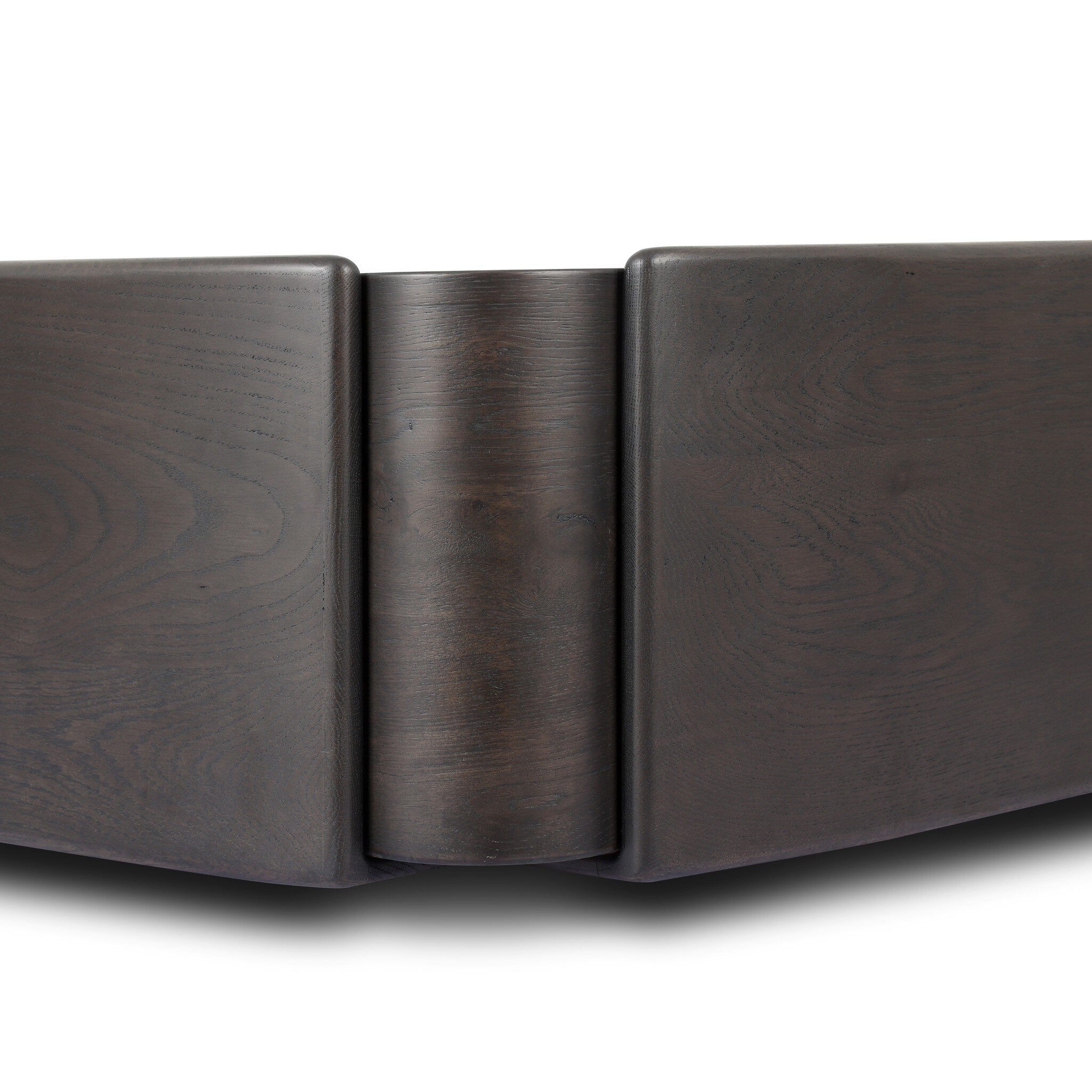 Four Hands Floyd Smoked Black Oak Coffee Table - detail 4