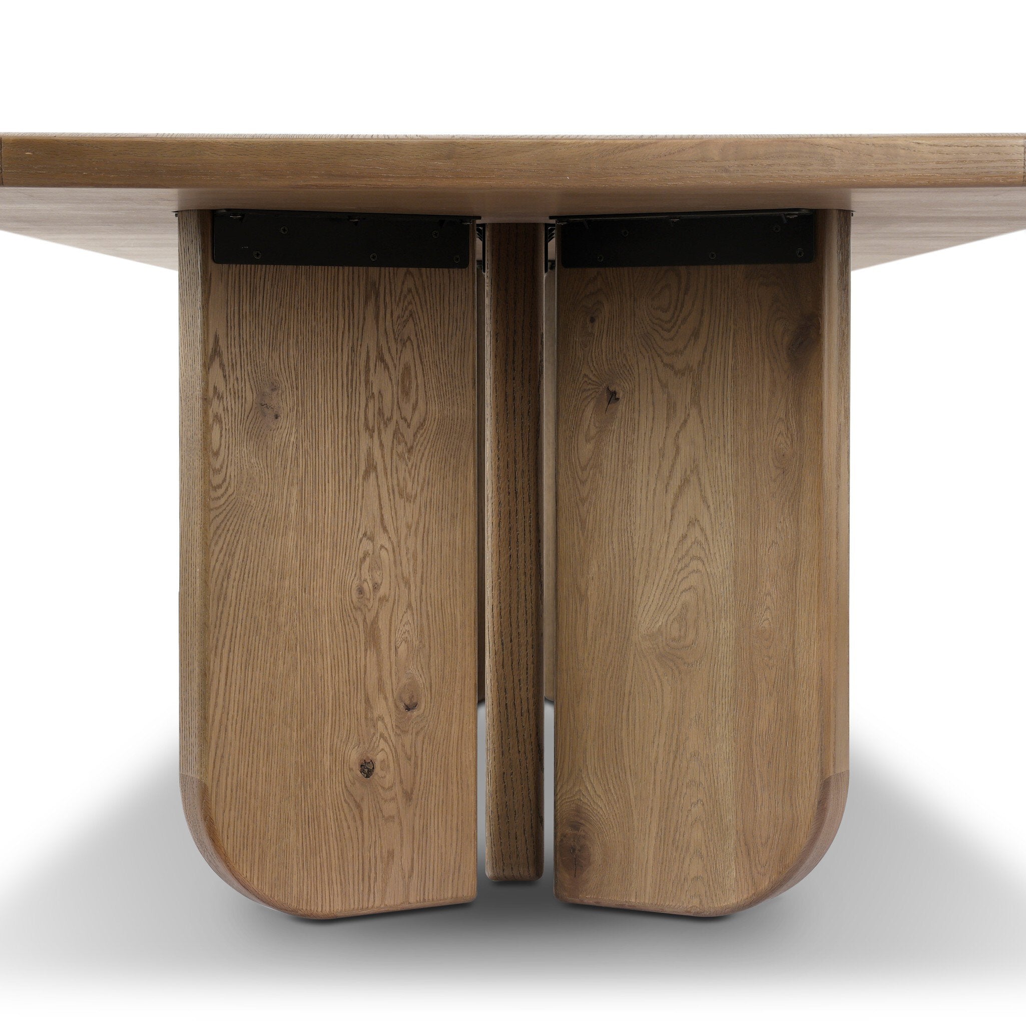 Four Hands Baloro Warm Oak Thick Dining Table - detail 6