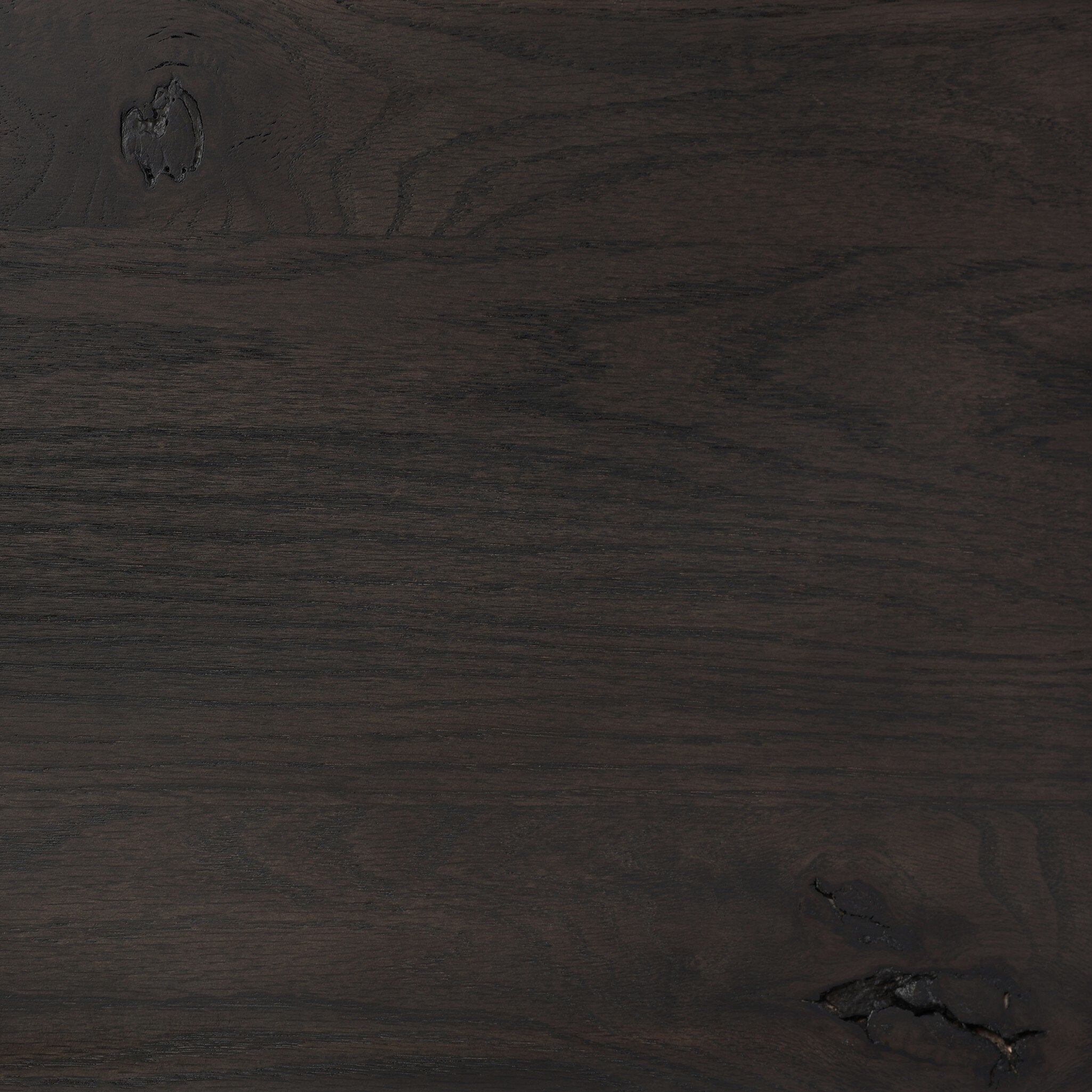 Four Hands Floyd Smoked Black Oak Dining Table - detail 2