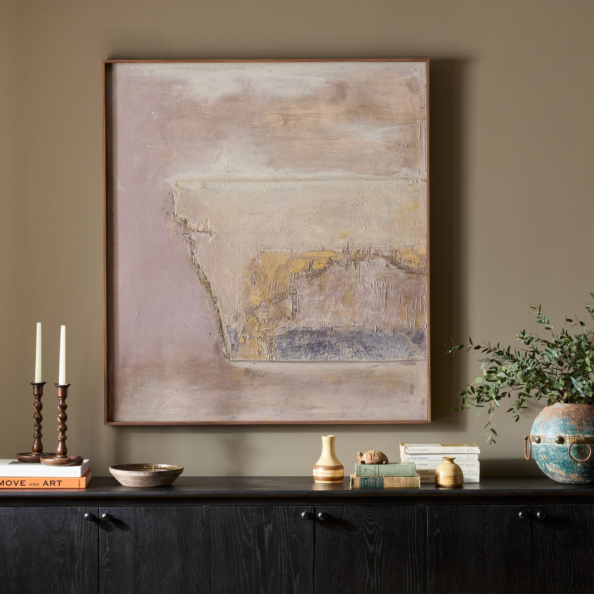 Four Hands x Paul Meyer Ruidosa Framed Art — in a styled room setting