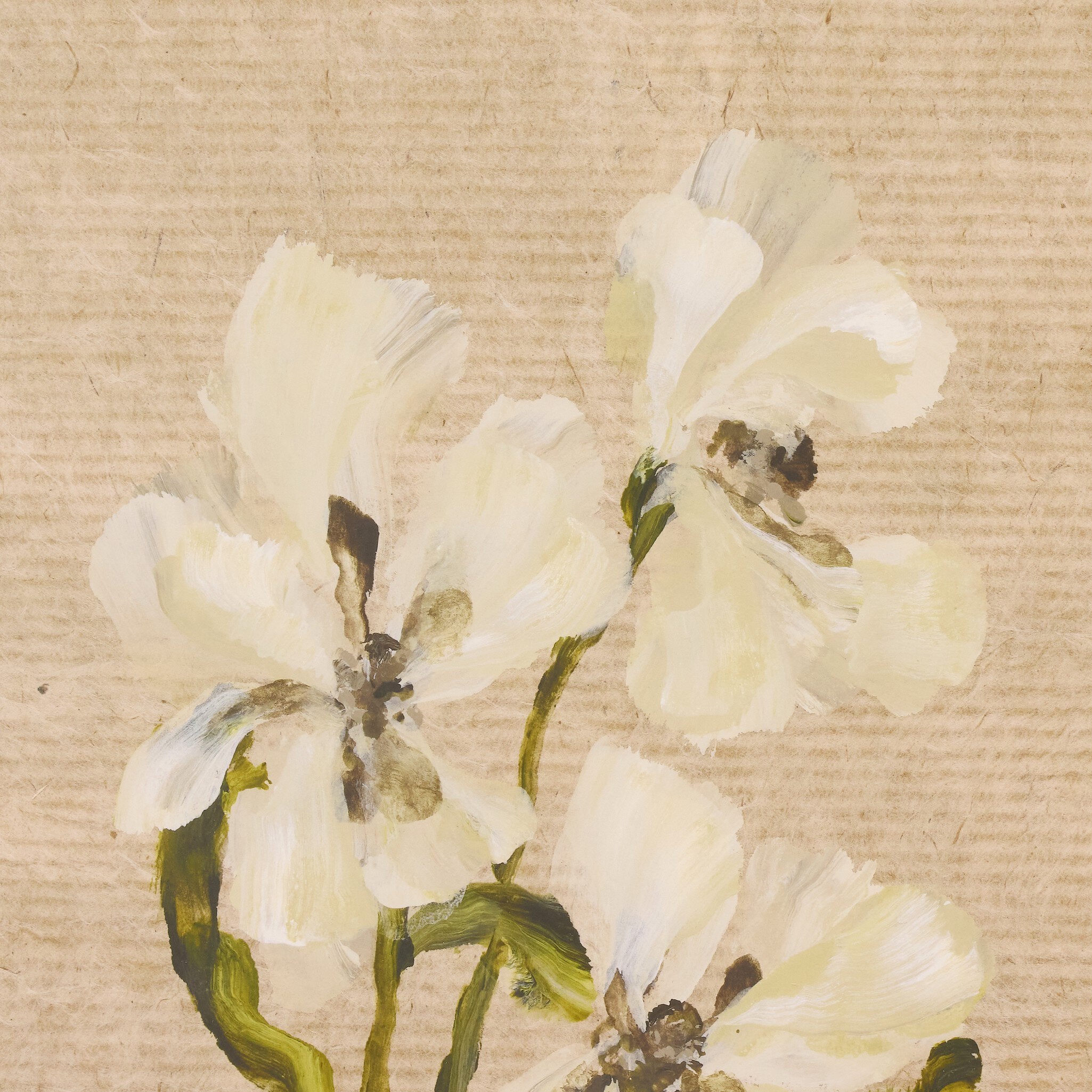 Four Hands x Brittney Schulz Blooms II Triptych Framed Art Set of 3 - detail view 3