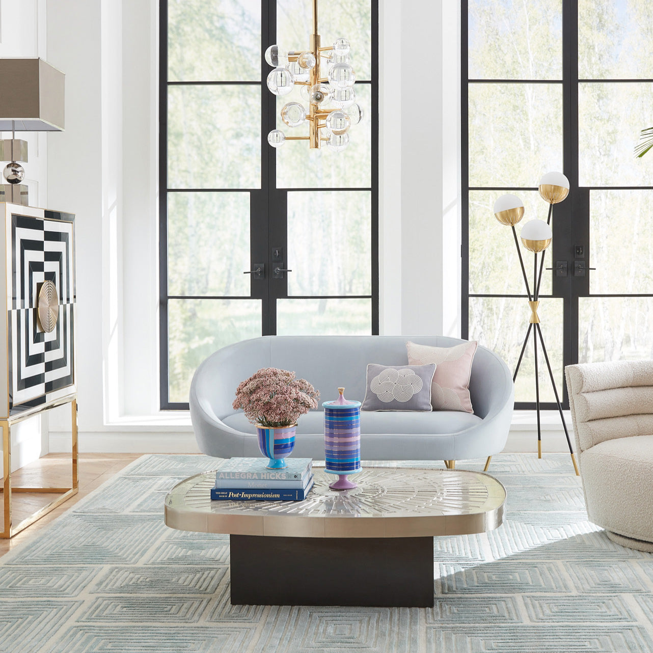 Jonathan Adler Caracas Tripod Floor Lamp