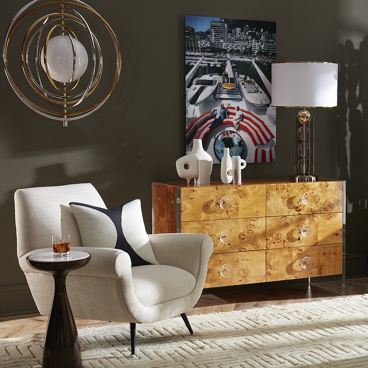 Jonathan Adler Buenos Aires Drink Table