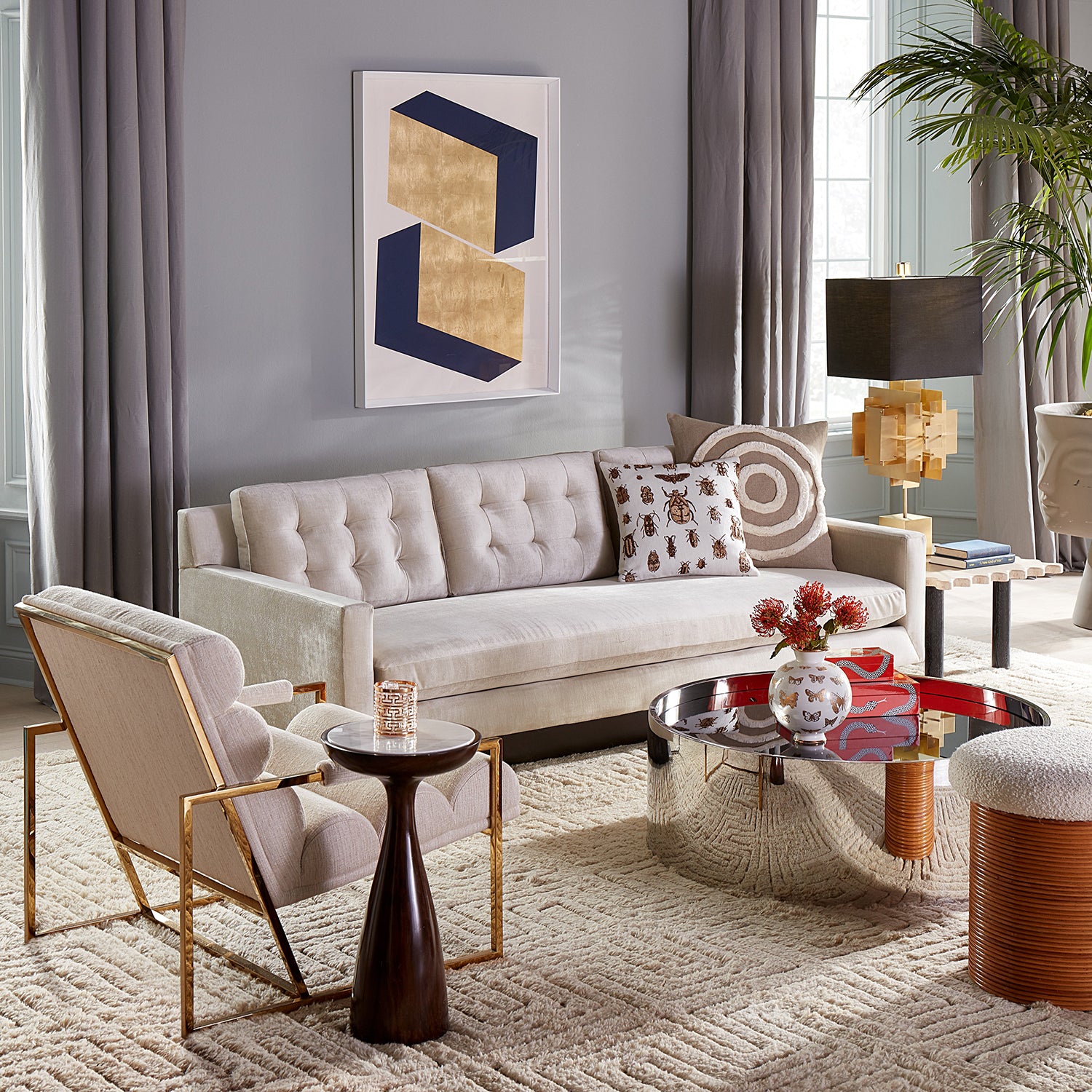 Jonathan Adler Buenos Aires Drink Table