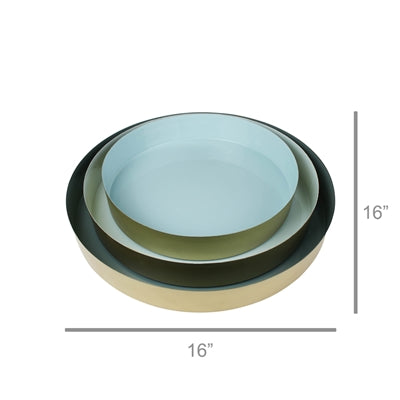 Enamel Tray Set of 3