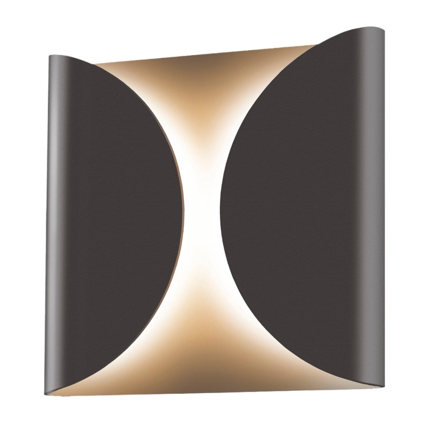 Sonneman Folds Textured Bronze 2710.72-WL Wall Sconce