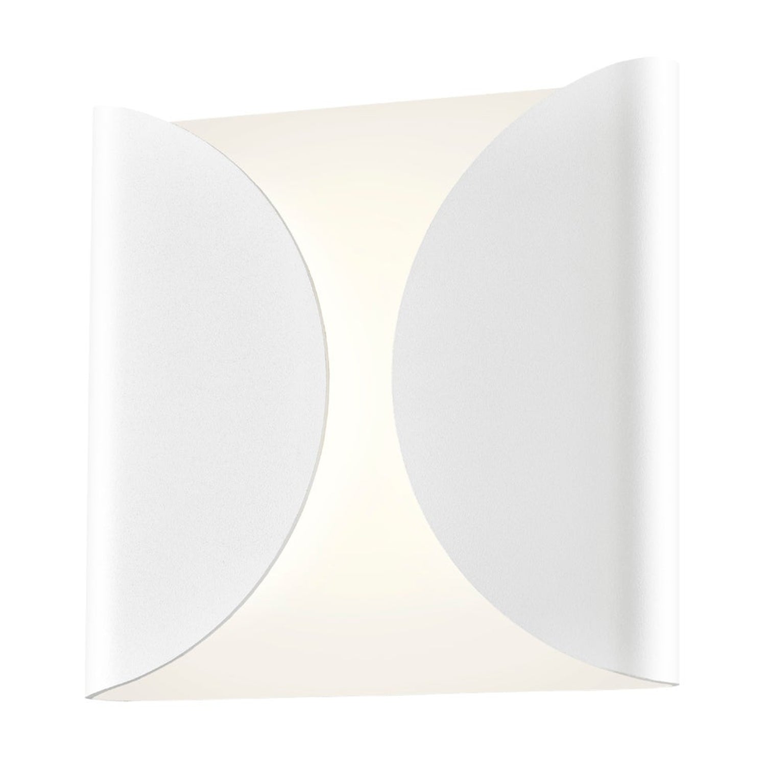Sonneman Folds Texture White 2710.98-WL Wall Sconce