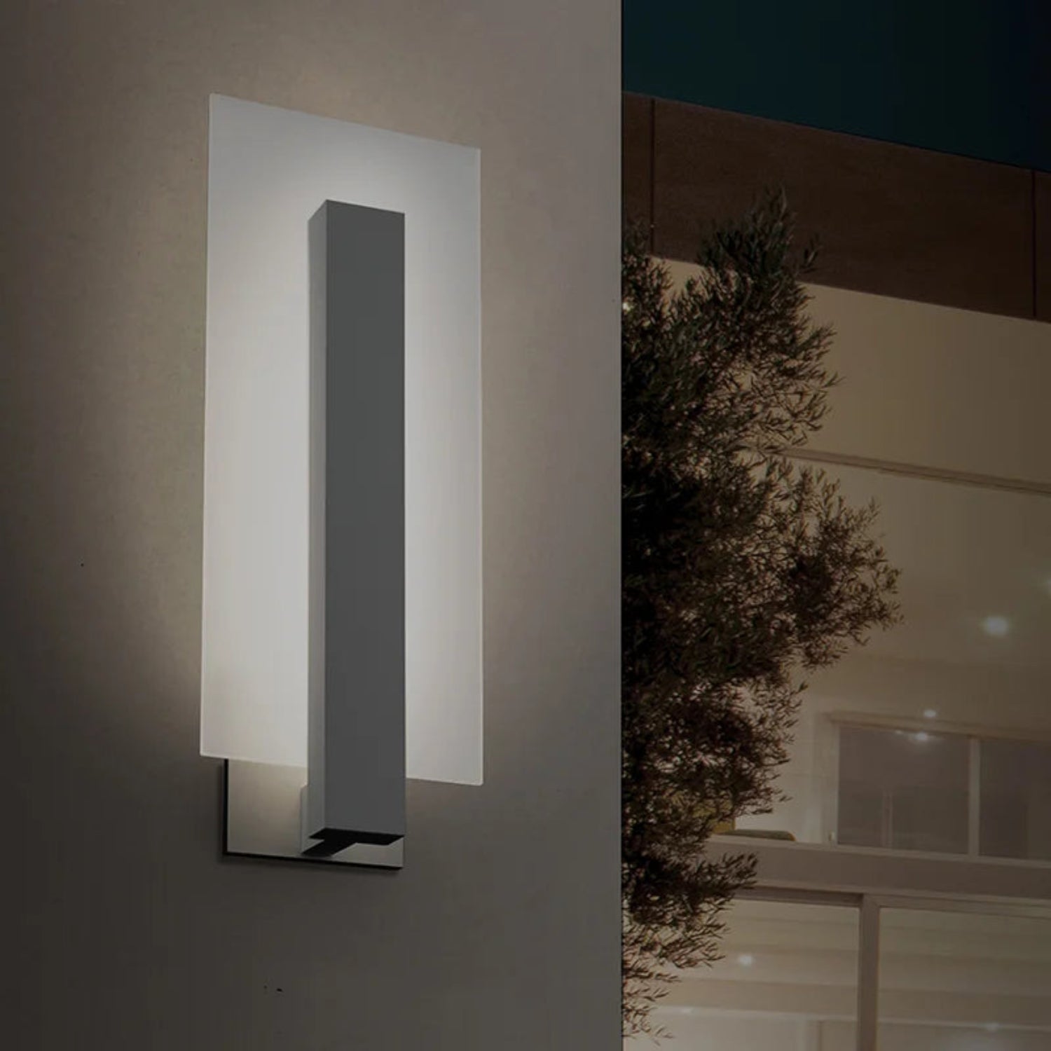 Sonneman Midtown Textured Gray 2725.74-WL Wall Sconce