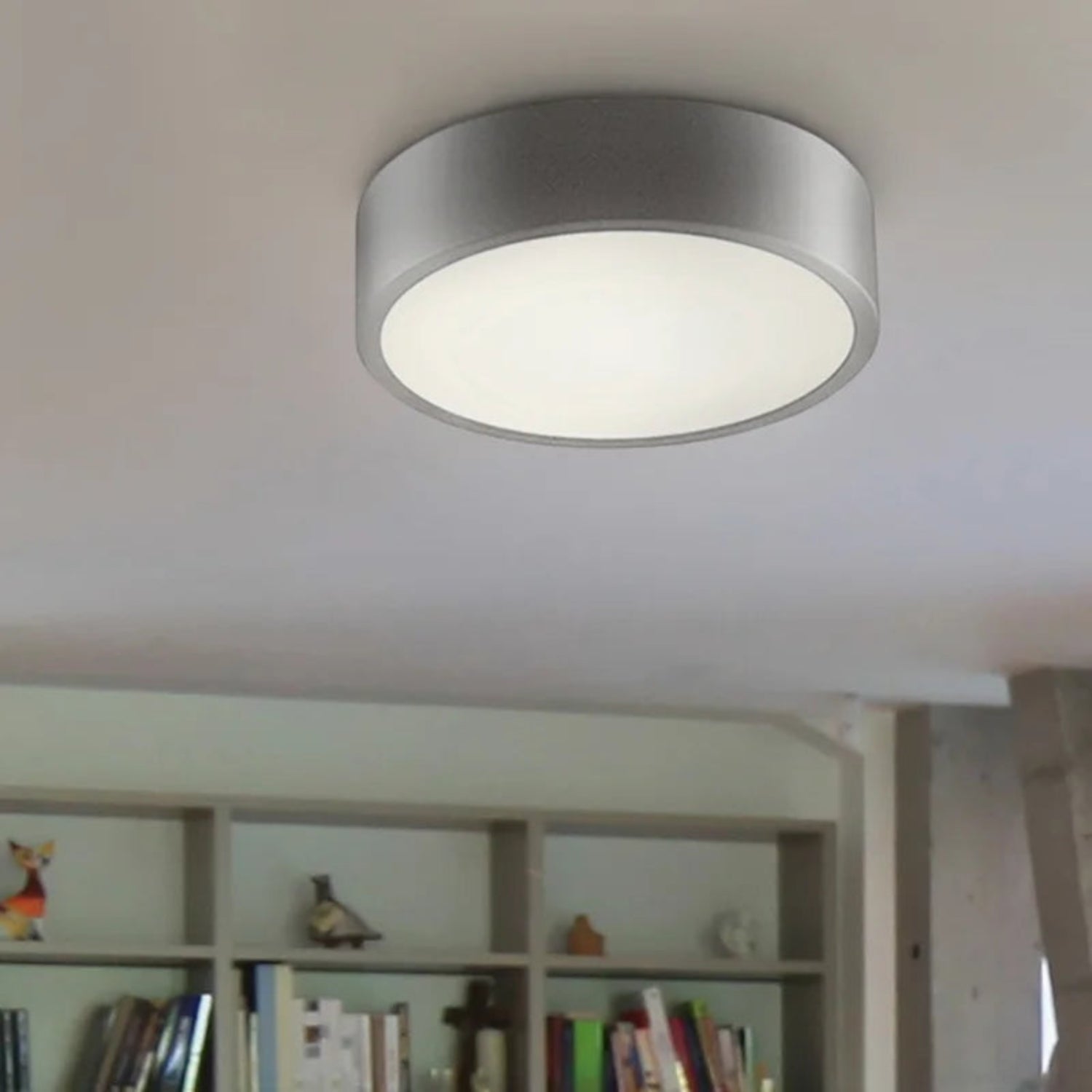 Sonneman Pi Bright Satin Aluminum 2745.16 Surface Mount