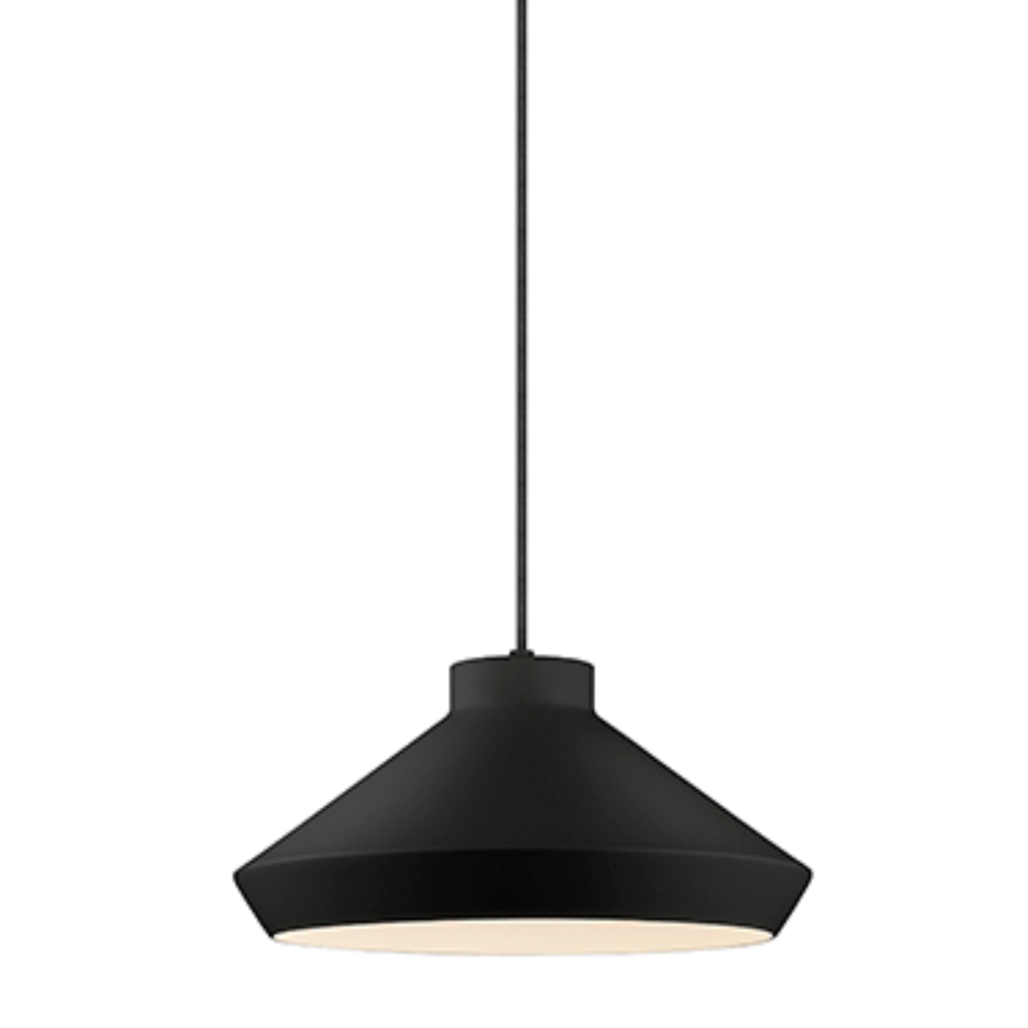 Sonneman Koma Satin Black 2752.25-E Pendant