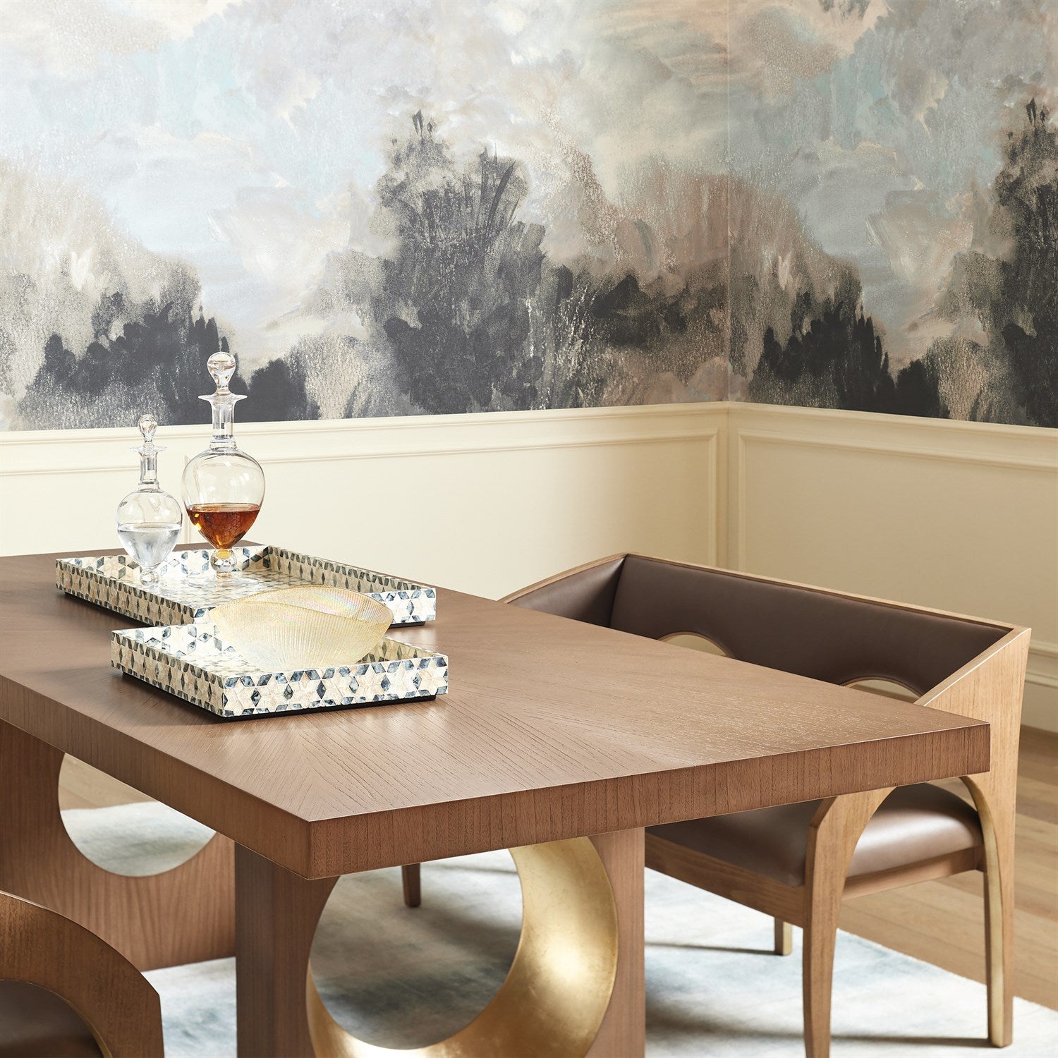 Global Views Capiz Shell Tray