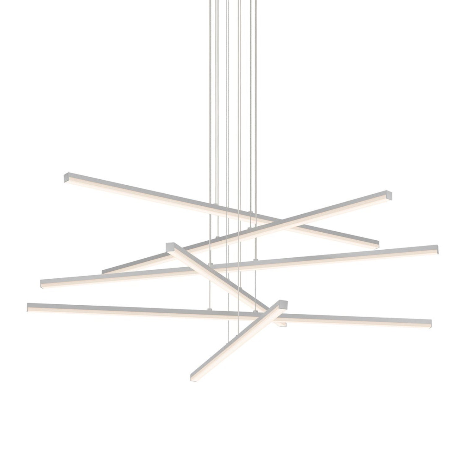 Sonneman Stix Bright Satin Aluminum 2766.16 Pendant
