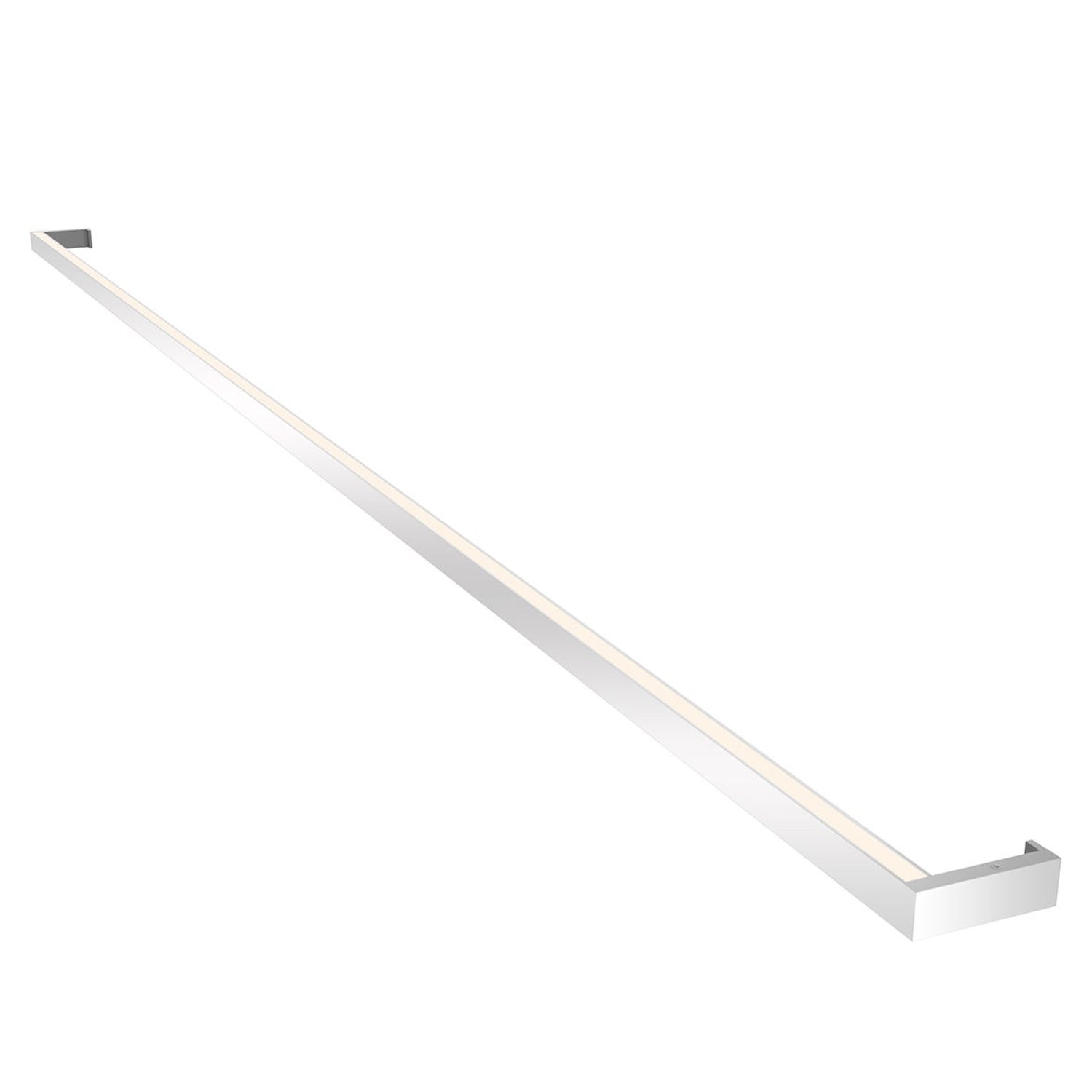 Sonneman Thin-Line Bright Satin Aluminum 2812.16-8 Wall Sconce