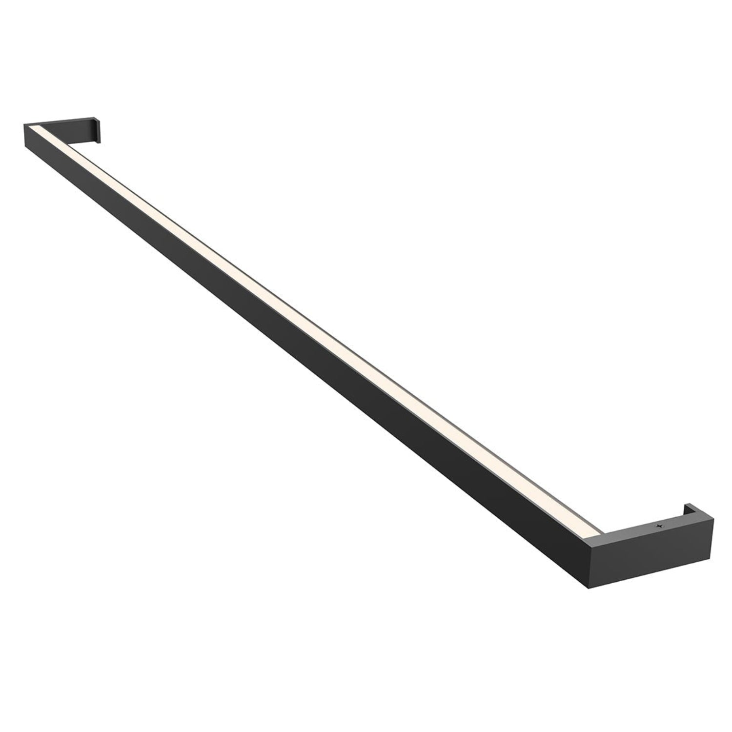 Sonneman Thin-Line Satin Black 2812.25-4 Wall Sconce