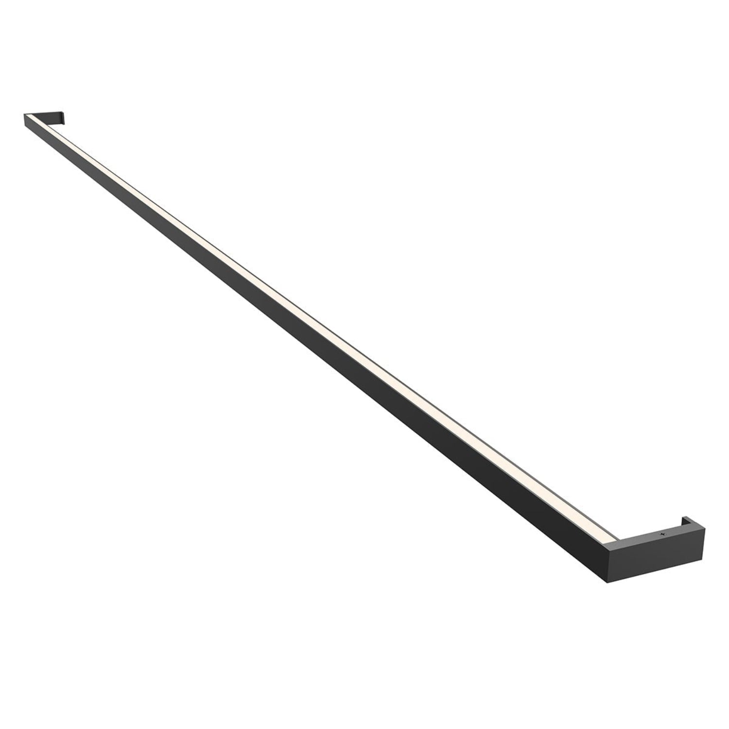 Sonneman Thin-Line Satin Black 2812.25-8 Wall Sconce