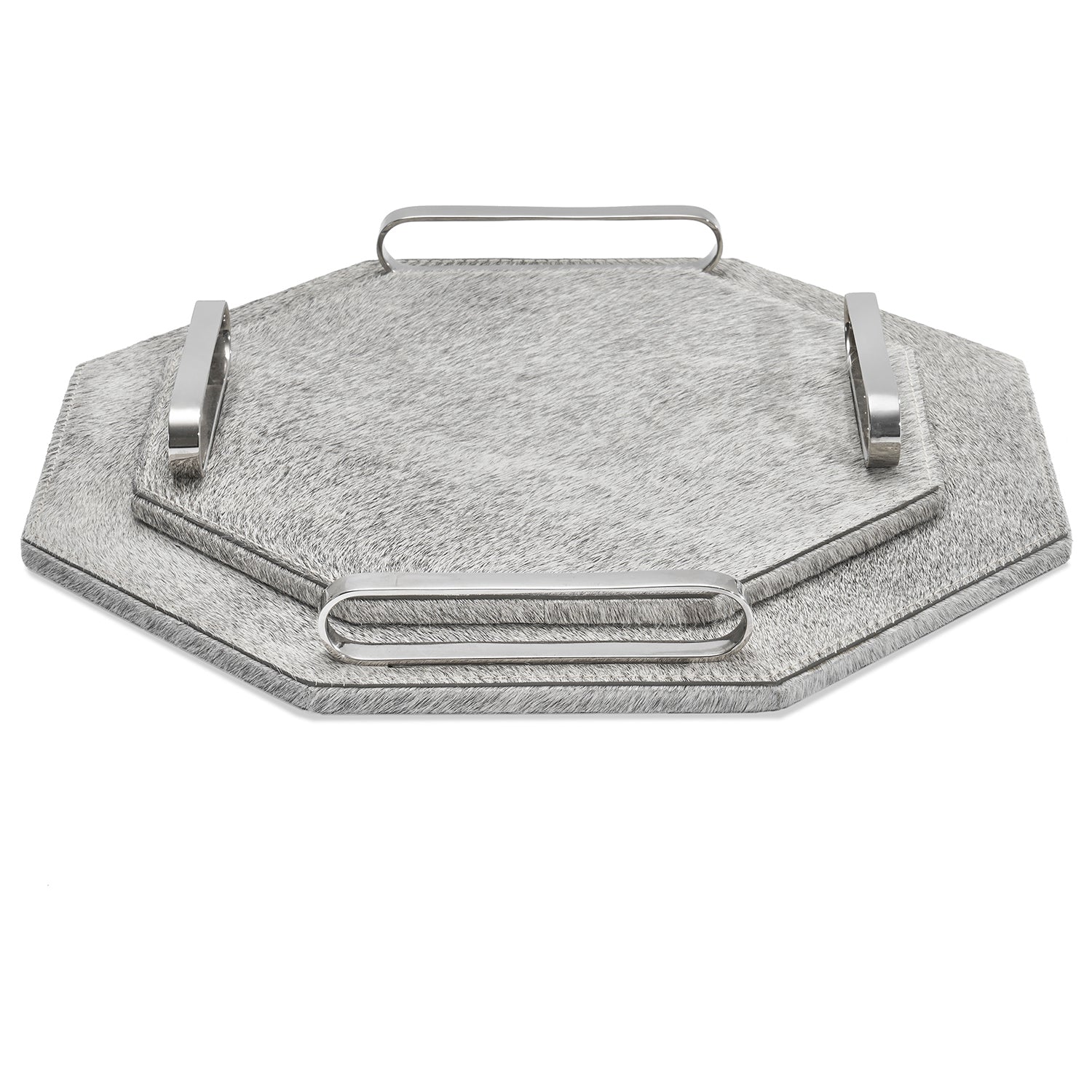 Interlude Home Audrina Octagonal Tray Set of 2