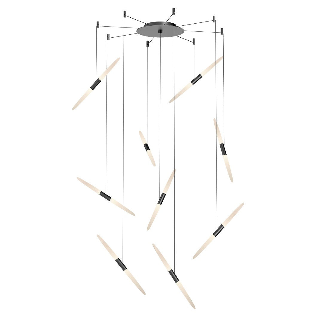 Sonneman Ballet Satin Black 2893.25 Pendant