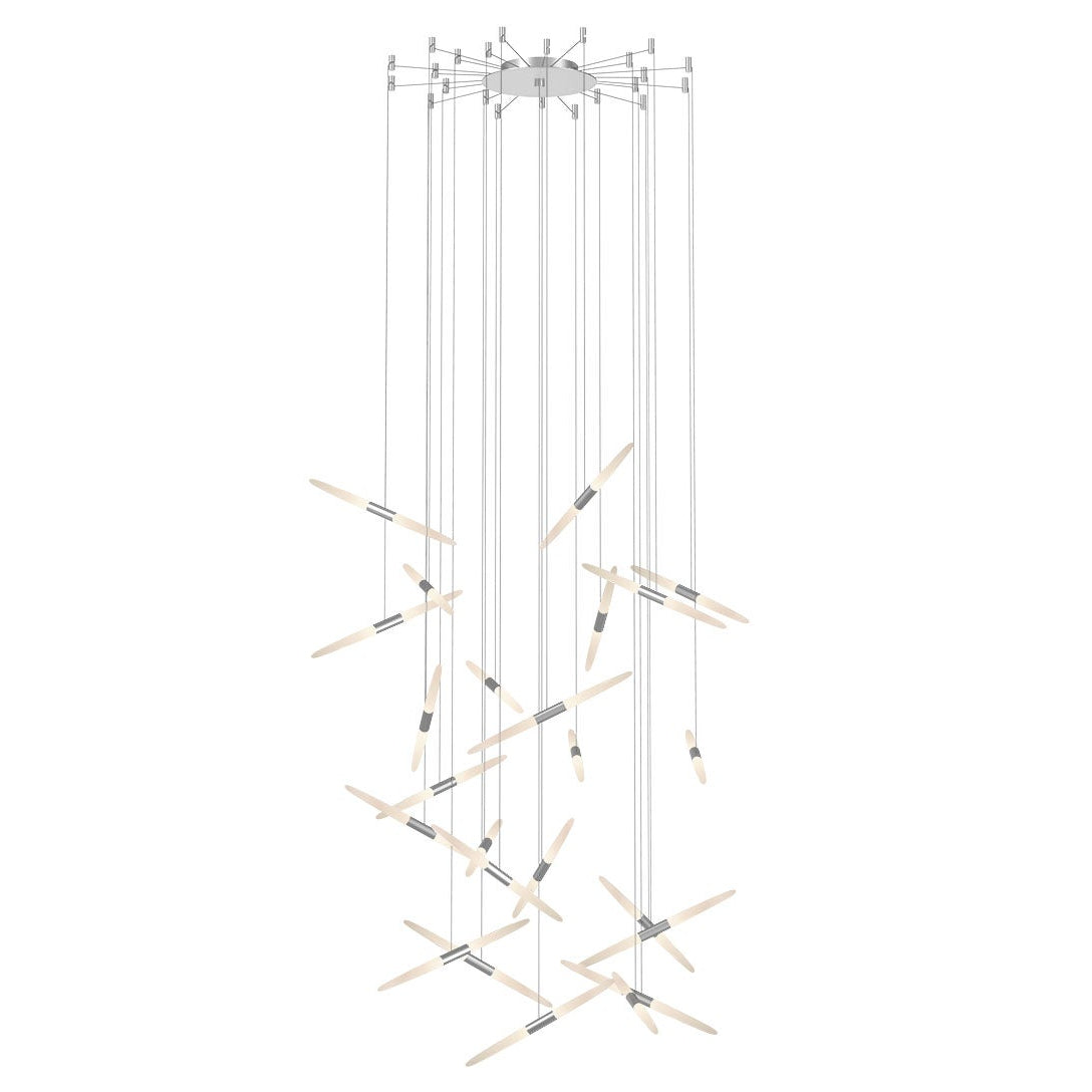Sonneman Ballet Bright Satin Aluminum 2897.16 Pendant