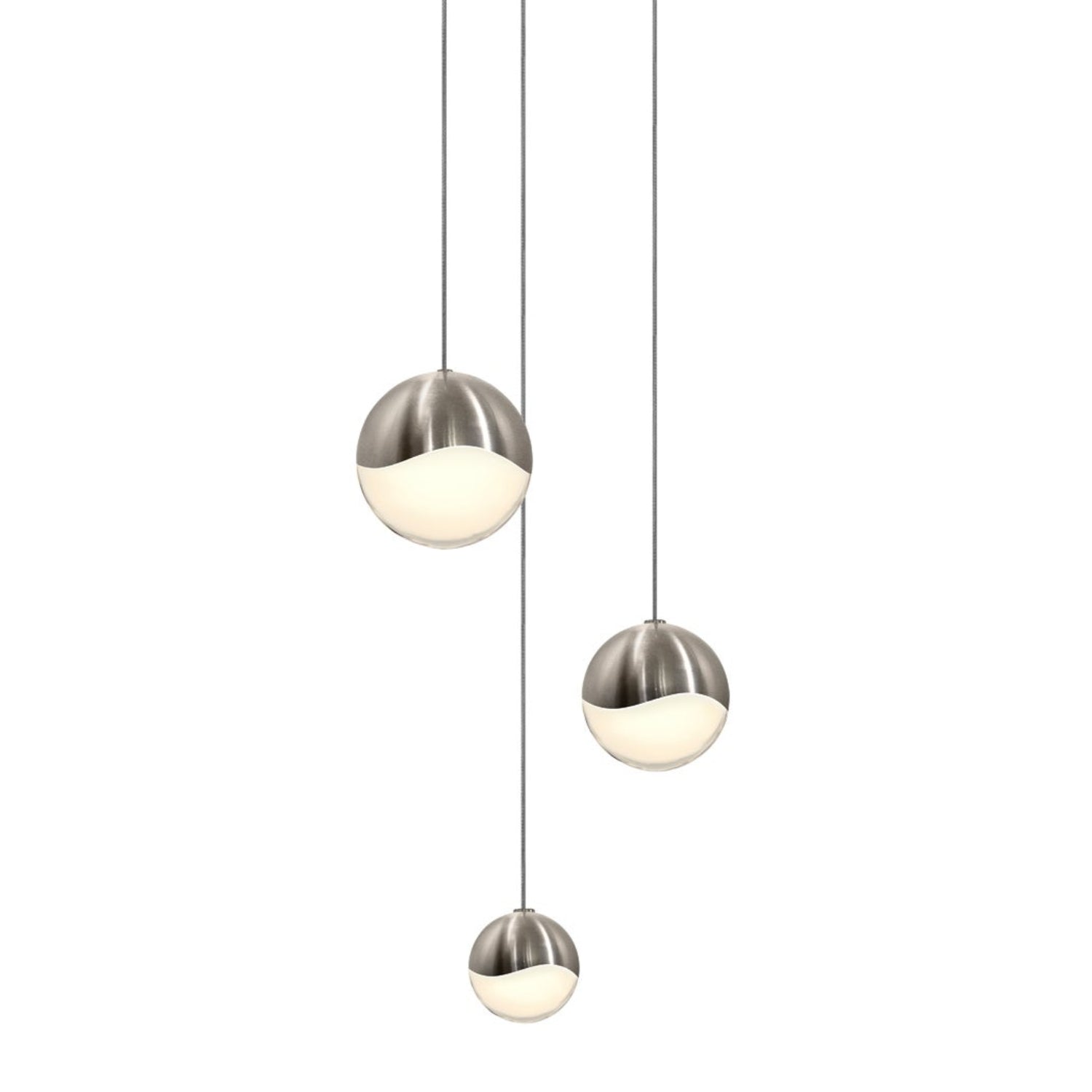 Sonneman Grapes Satin Nickel 2914.13-AST Pendant